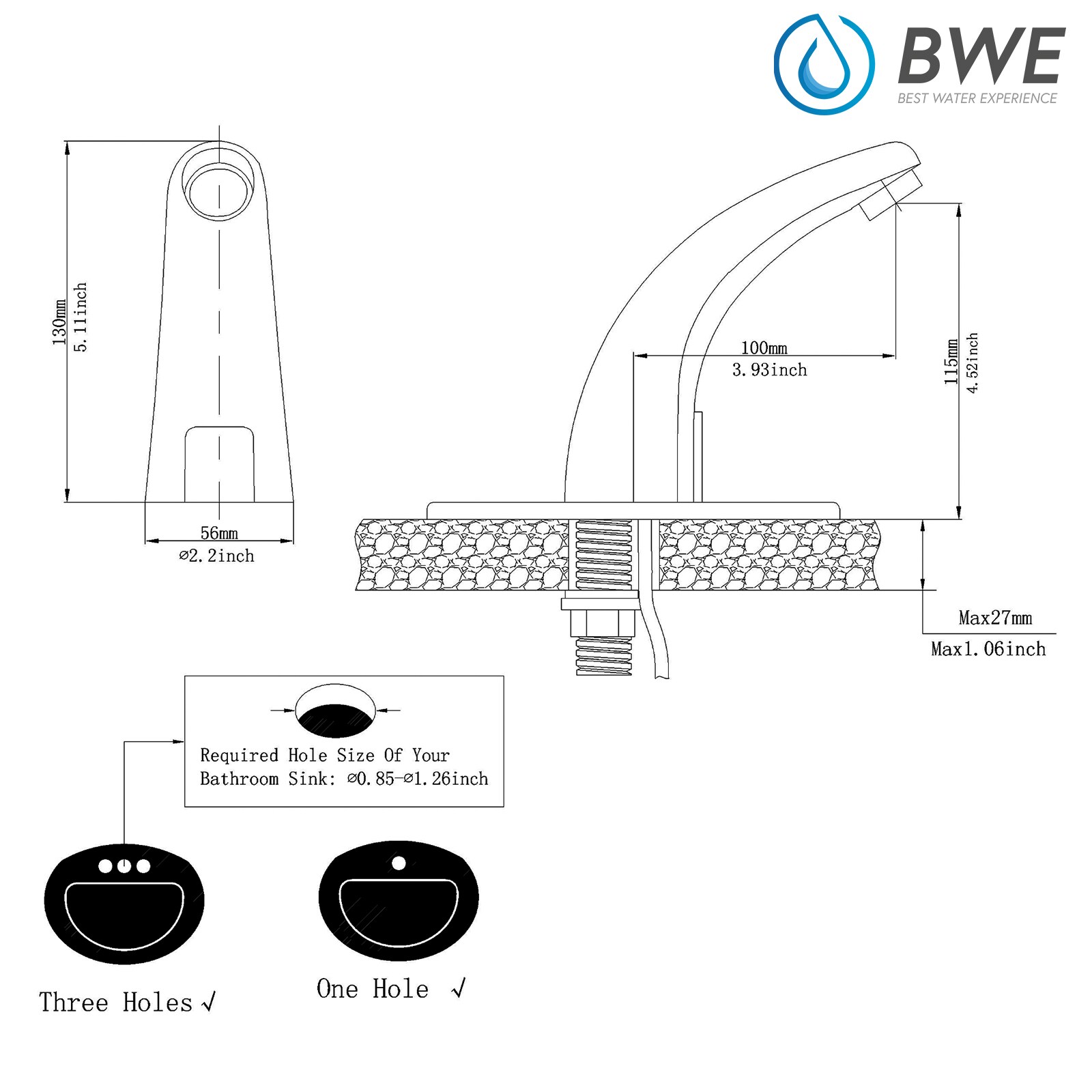 BWE A-918102-C Lavatory-Faucets - View #14
