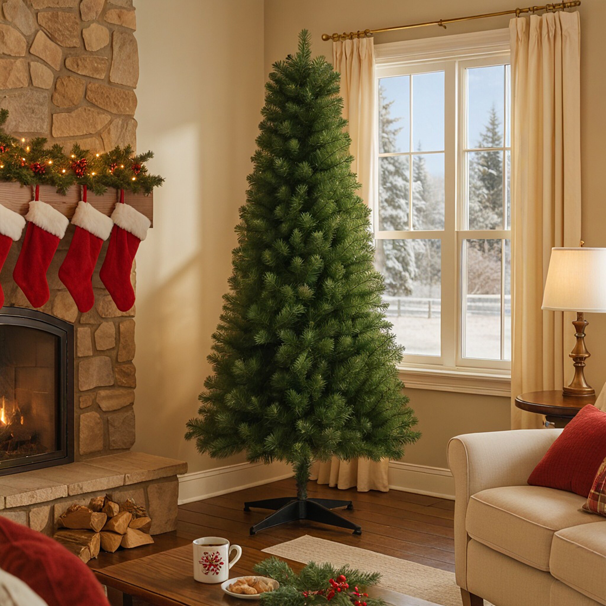 AAZJ NBC-CM73070 Artificial-Christmas-Trees - View #3