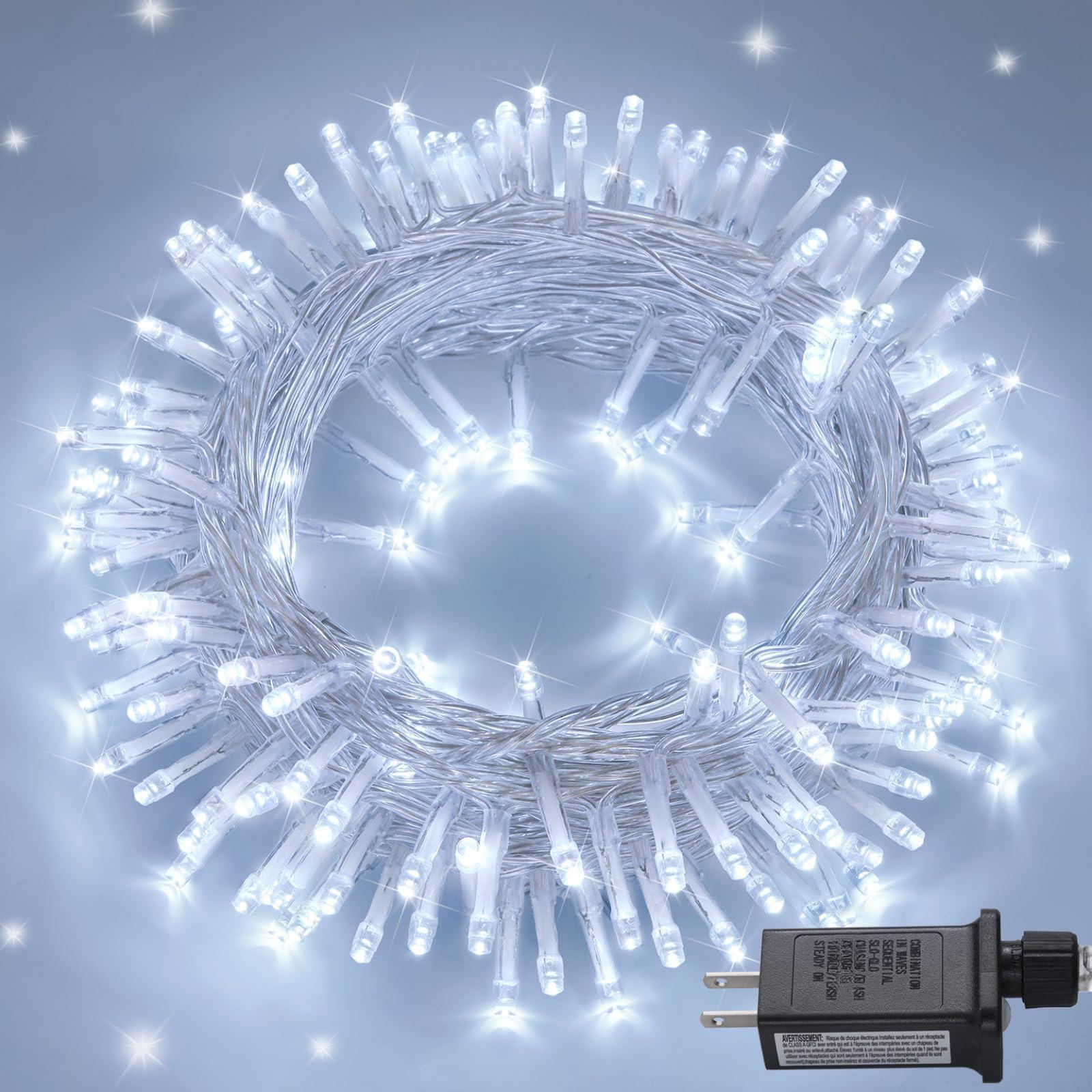 IJBUHV Led Lights Indoor Fall Plug In