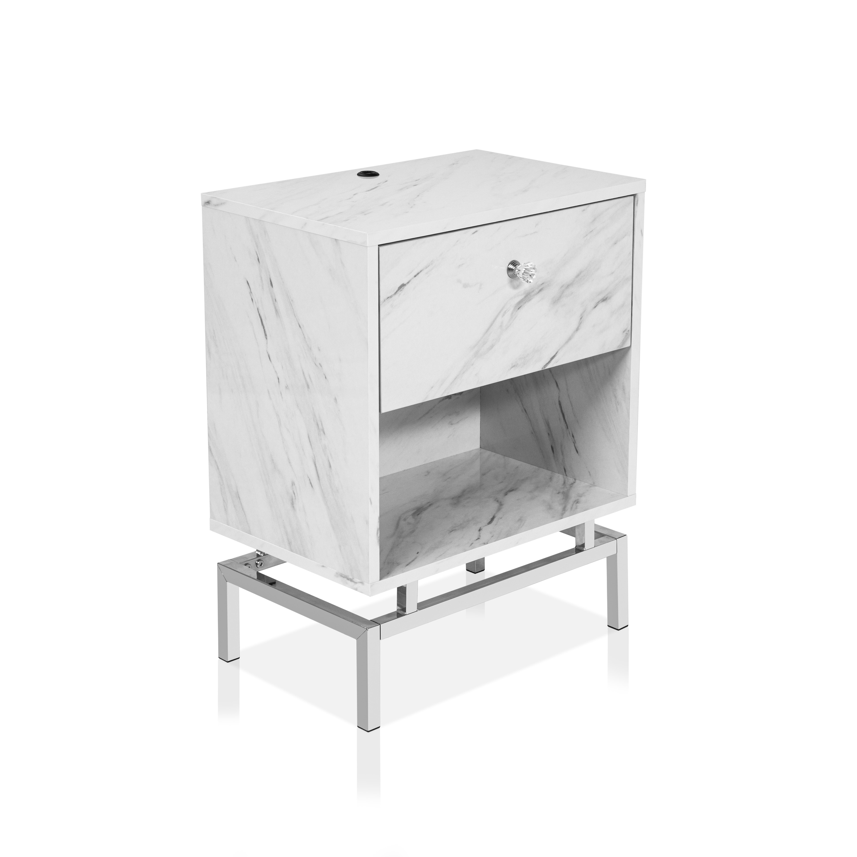 Furniture of America IDF-AC319WH End-Tables - View #4