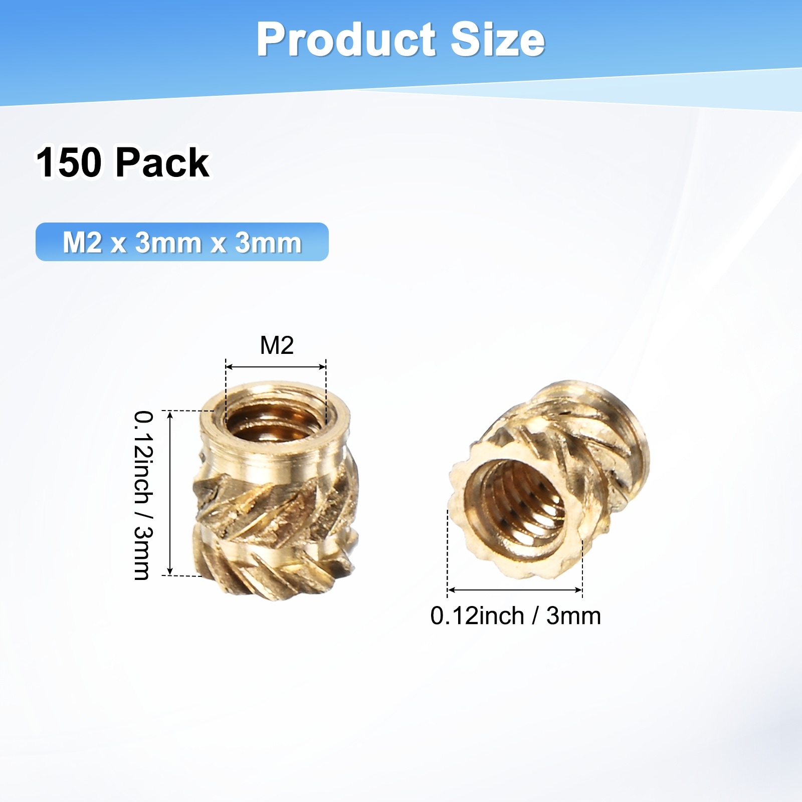 Unique Bargains S26082600UX9549 Metric-Cap-Nuts - View #3
