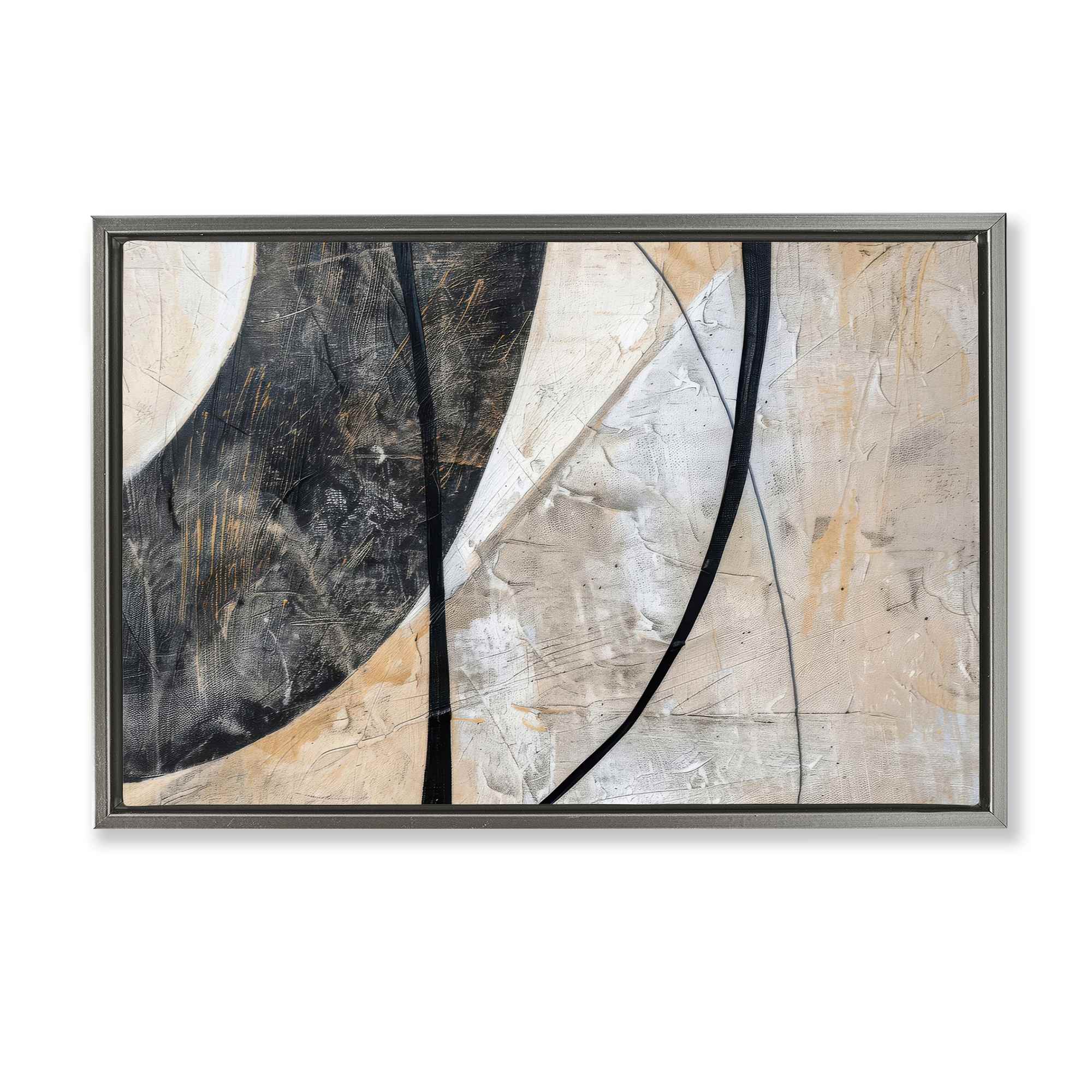 Stupell Industries BT-862-FFL-16X24 Arched Urban Abstract Floating Frame design by LSR Creative Studio