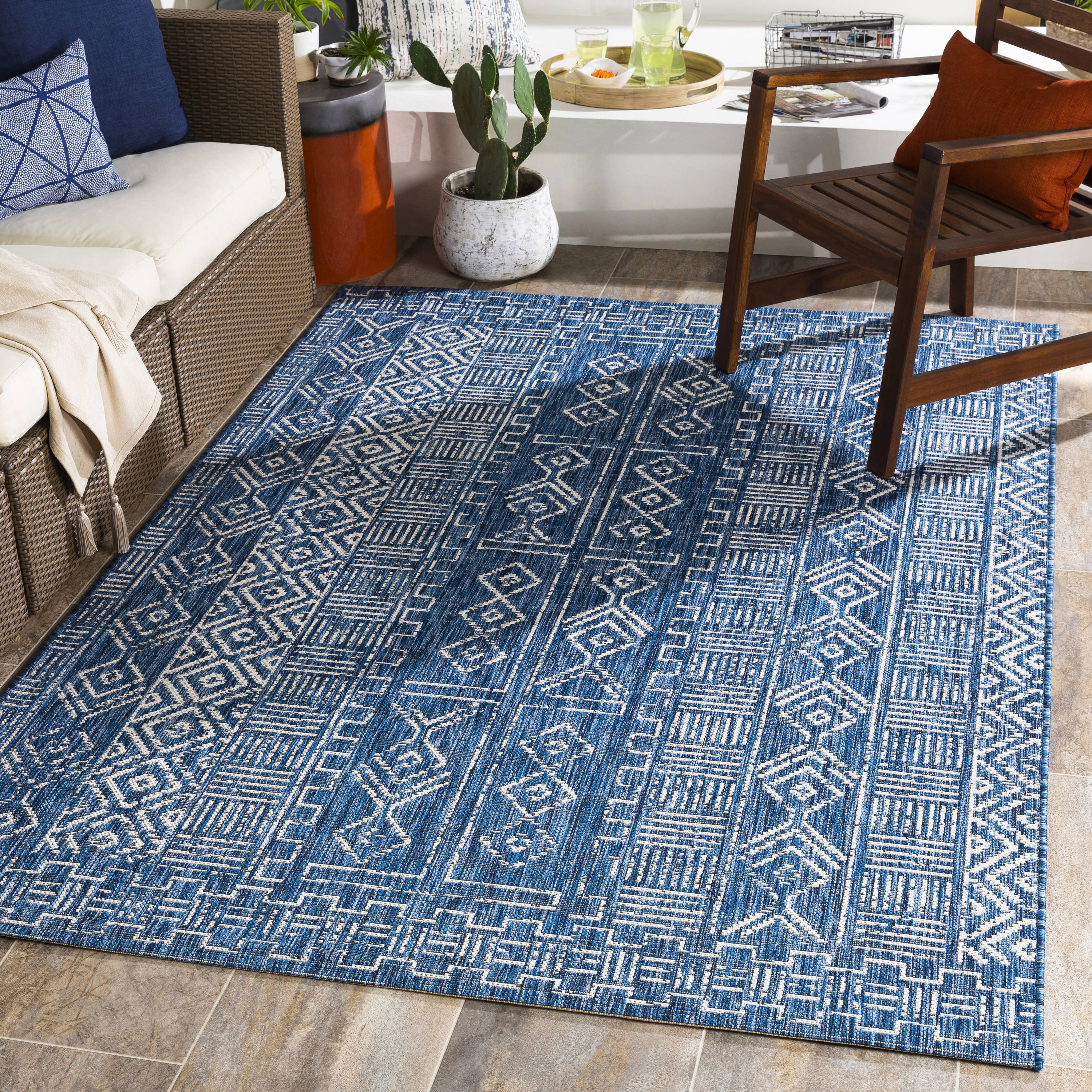 Boho Sun Print Area Rug - 2X3 Small Washable Rug Modern Abstract Non-Slip  Area Rug