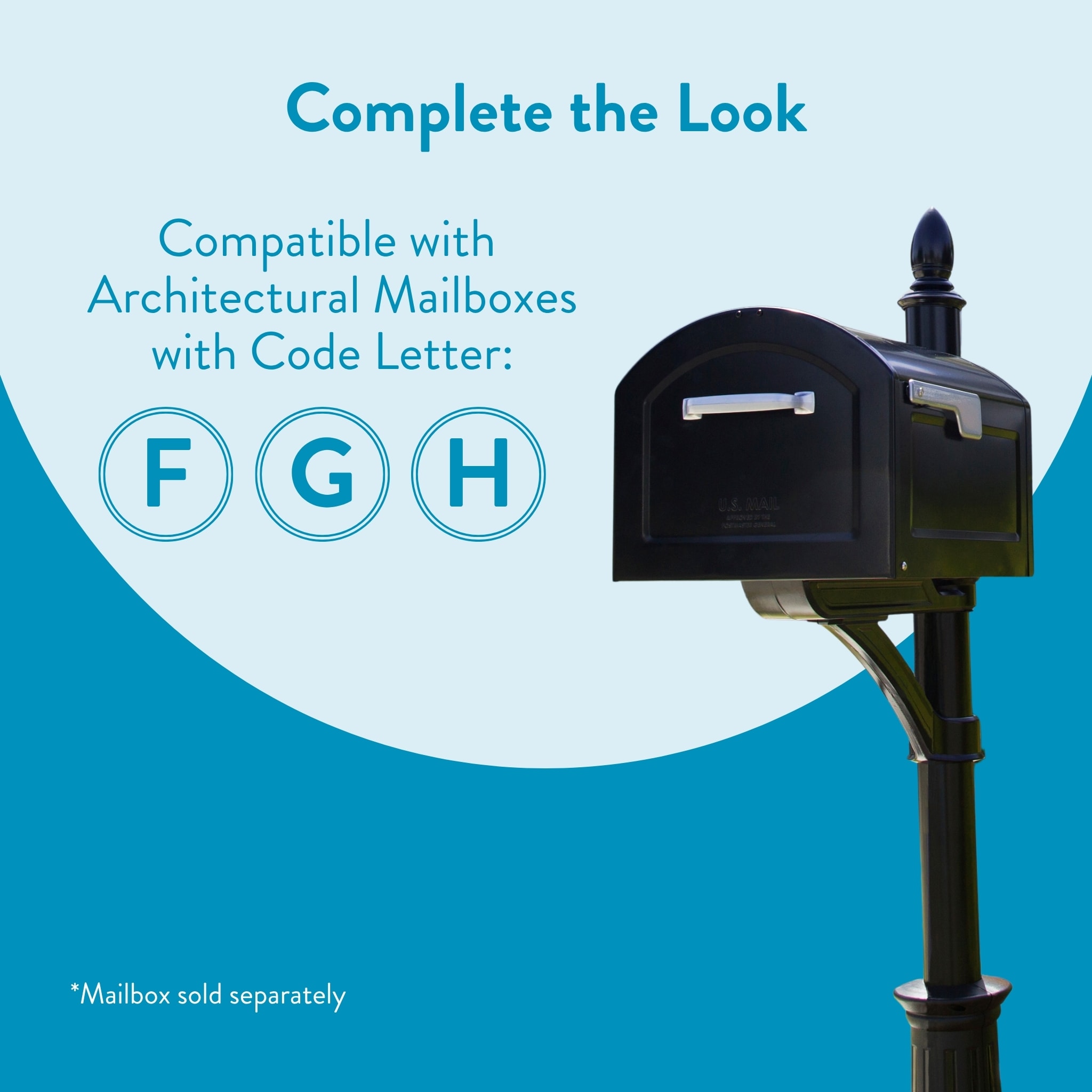 Architectural Mailboxes 7510B-10 Mailbox-Posts - View #4