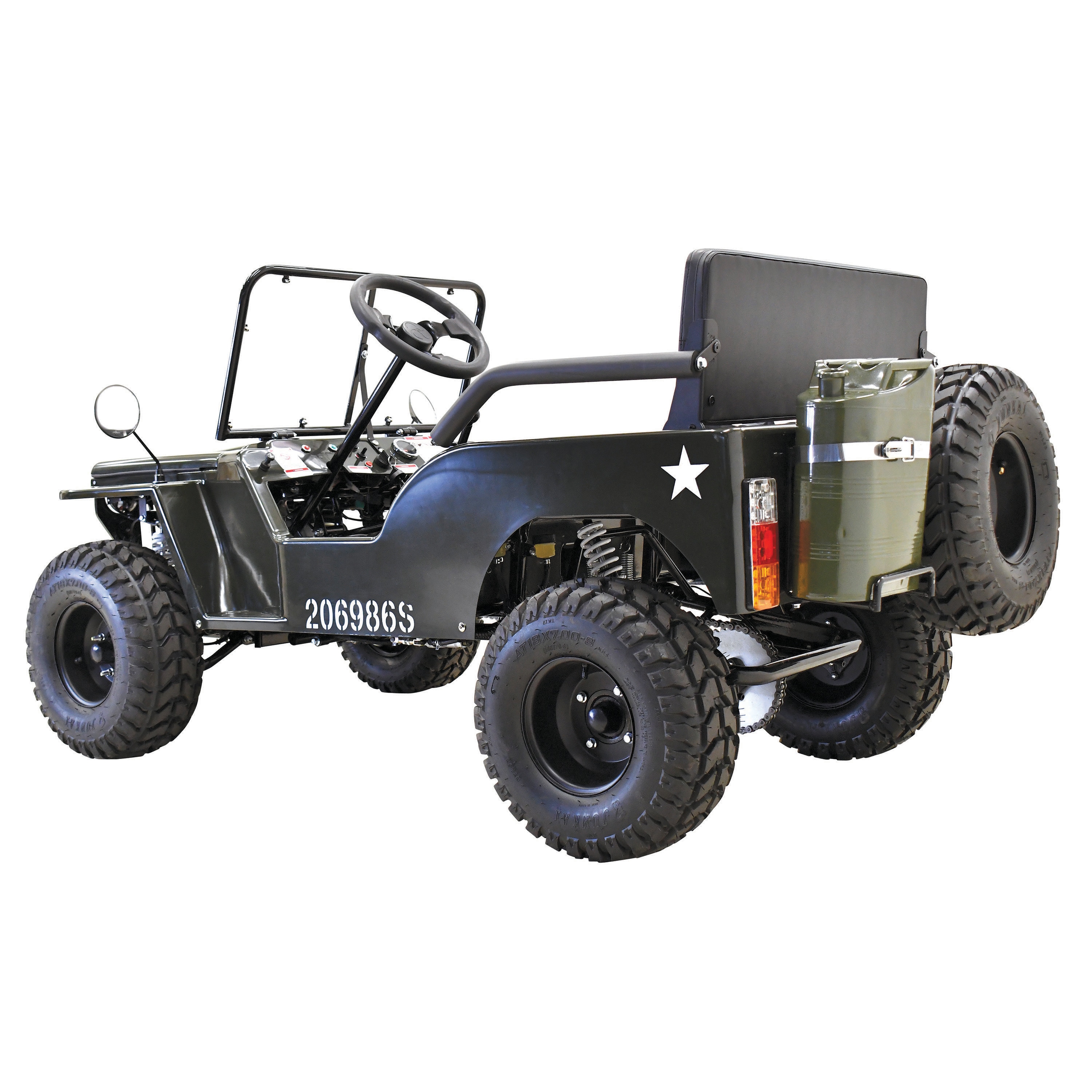 Massimo massimo mini jeep green in the go karts department at lowes