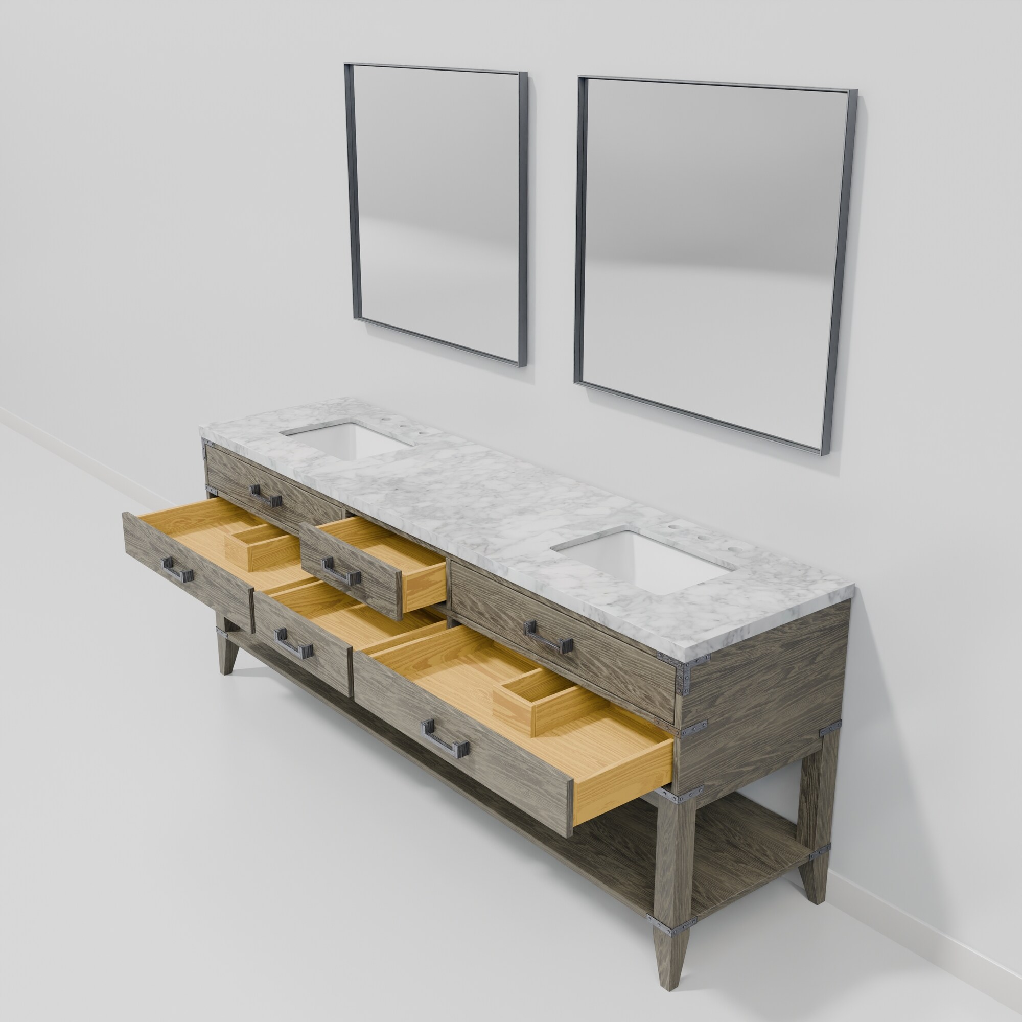 Lexora LVGR84DR110 Bath-Vanity-Combo - View #6