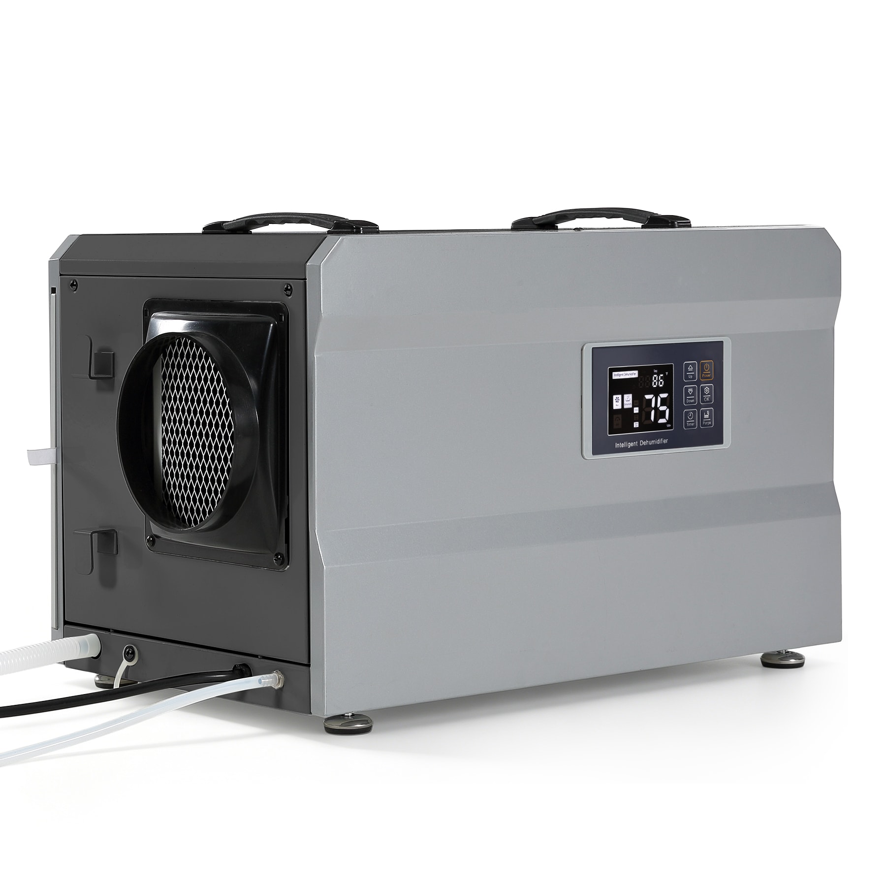 LITTLE TREE 145 Pints Dehumidifier with Pump and Drain Hose Heavy Duty Dehumidifier with Auto Defrost for Up to 1600 Sq. Ft Large Spaces