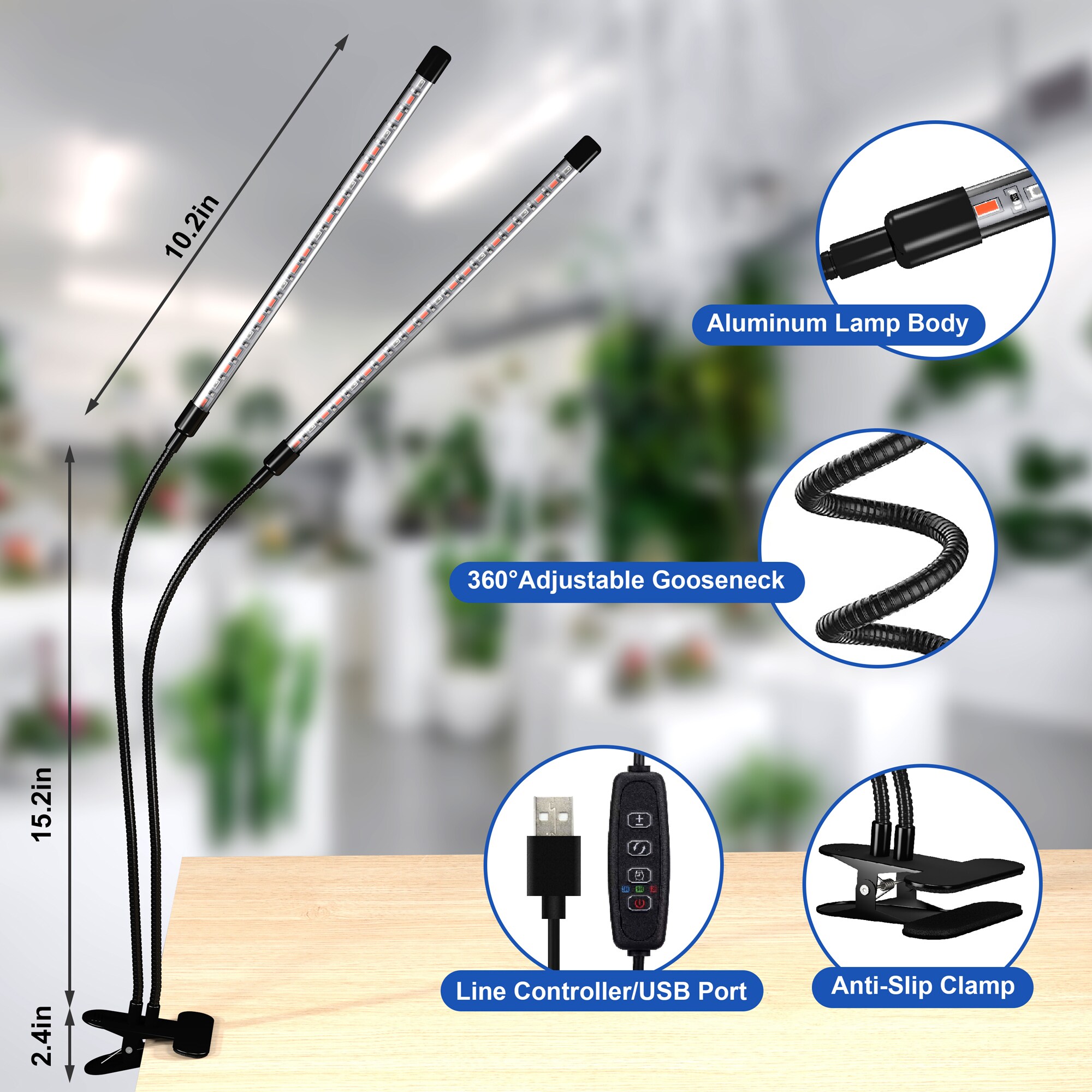 ELE Light & Decor ELE-RT-PM20W Grow-Light-Bulbs - View #4