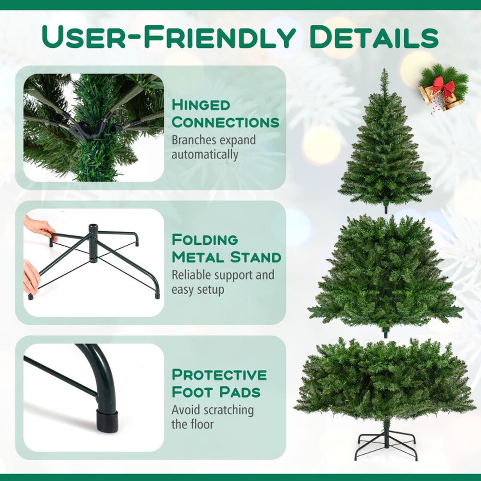 SUGIFT LW018SUGHY948 Artificial-Christmas-Trees - View #7