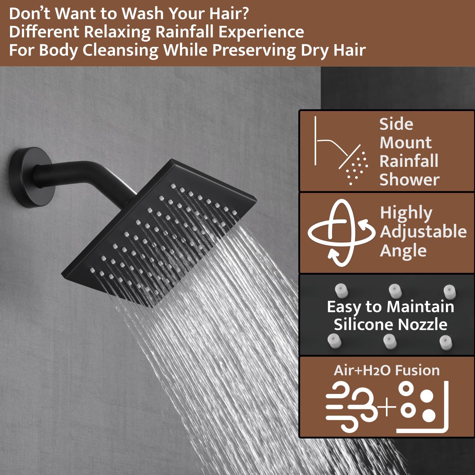 Afoxsos LAF0115S22 Showerhead-Bar-Panels - View #2