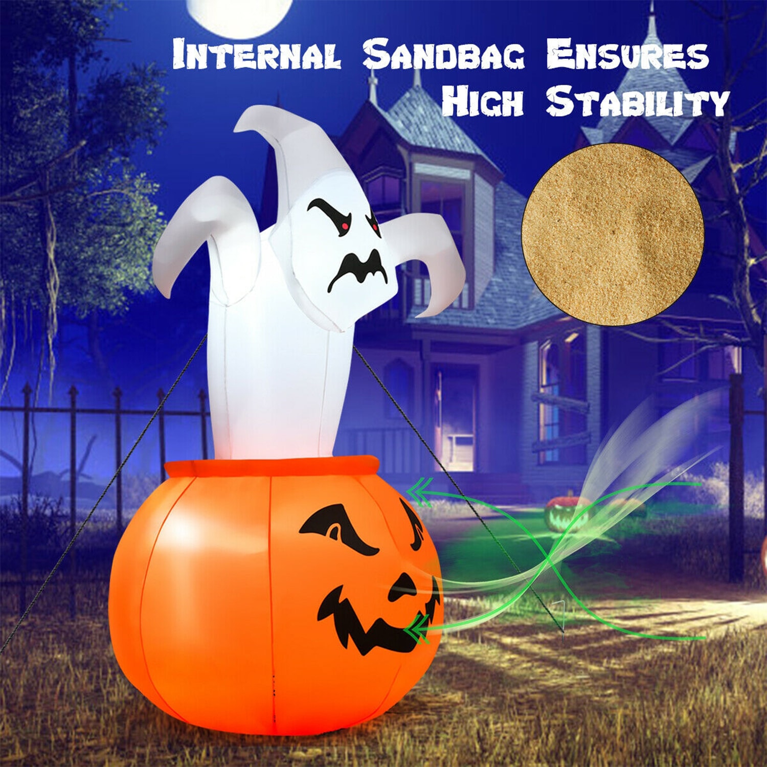 WELLFOR HYG22880US Outdoor-Halloween-Decor - View #10