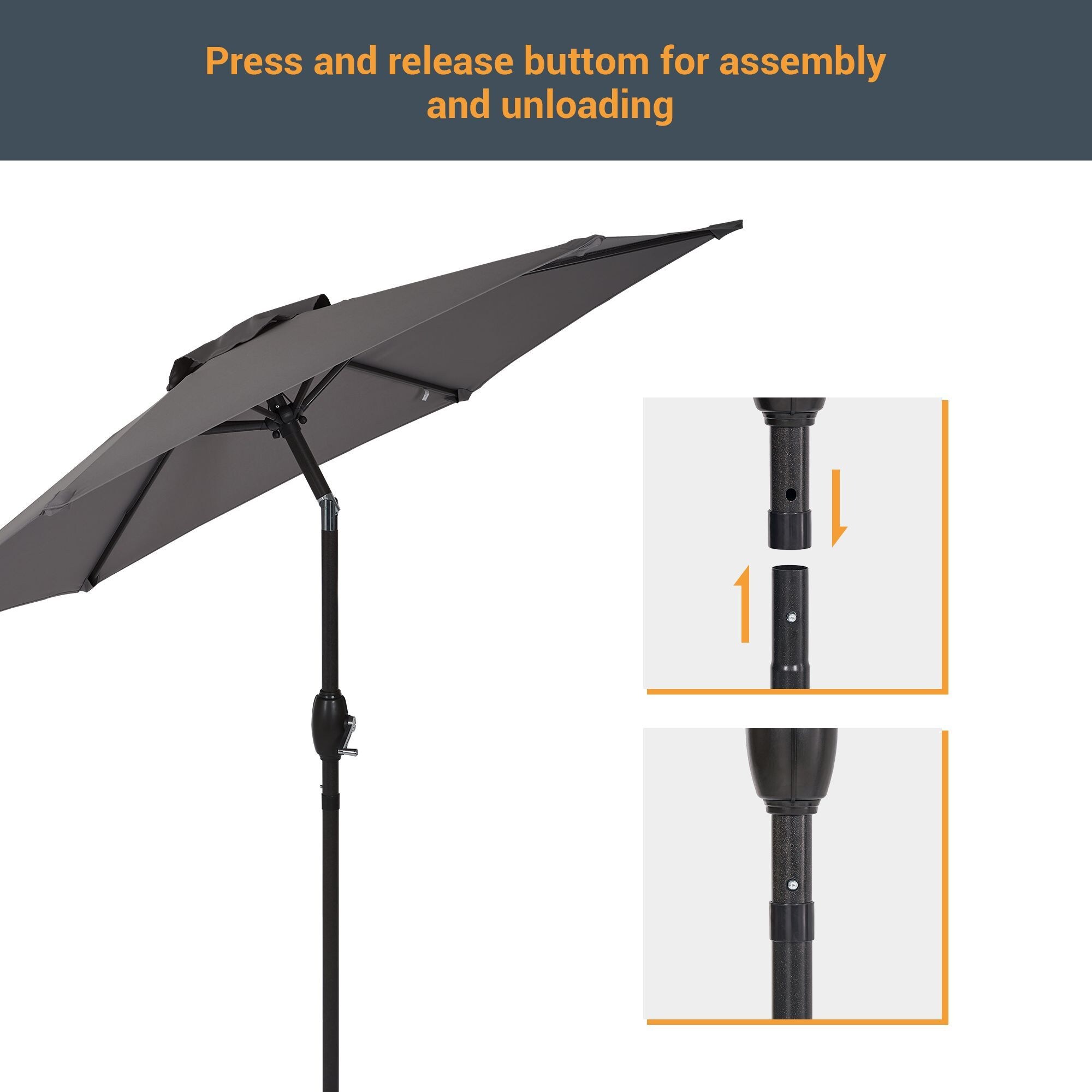 Sonkuki SD-TJ09GY Umbrellas-2 - View #6