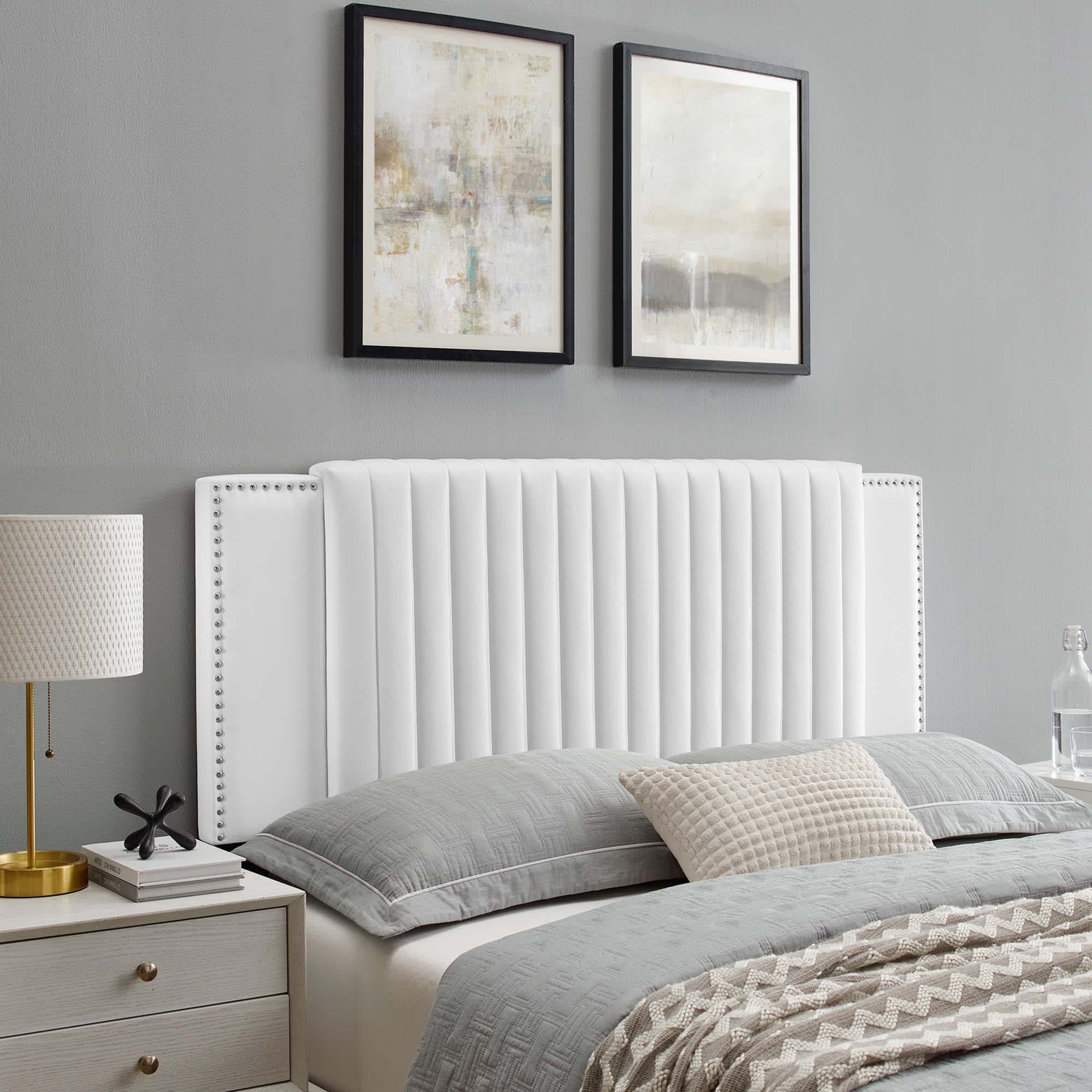 Modway MOD-6662-WHI Upholstered-Headboards - View #3