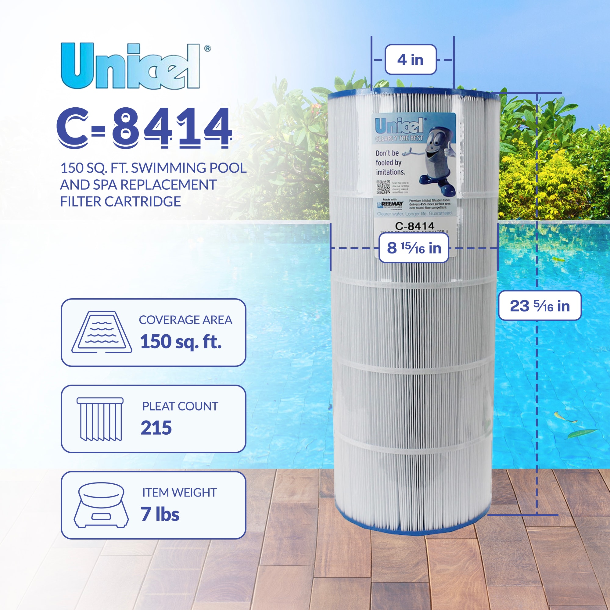 Unicel 58262 Pool-Filter-Skim-Sys-Parts - View #2