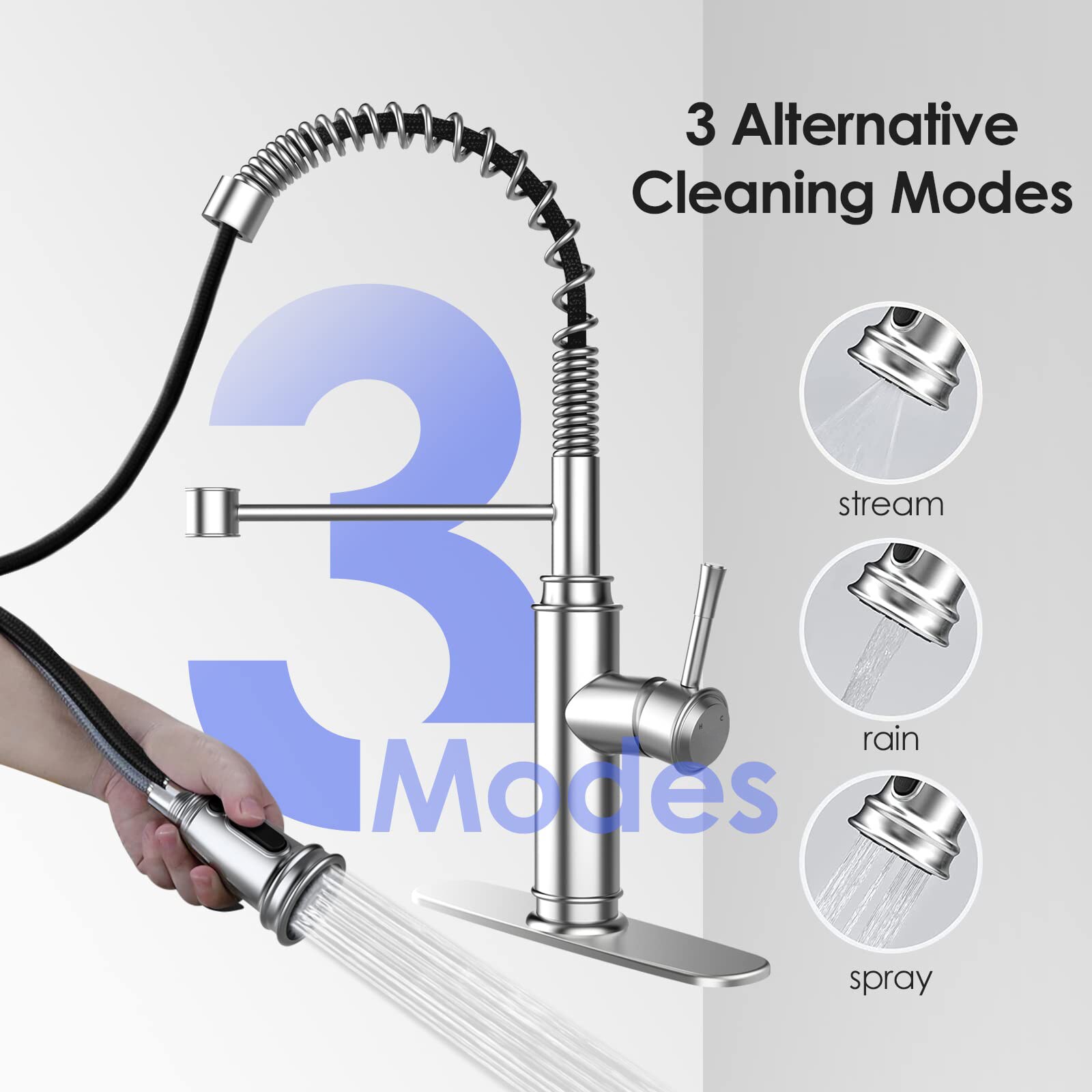 LUXEYARD DS-J-P277523-T3177 Kitchen-Faucets - View #5