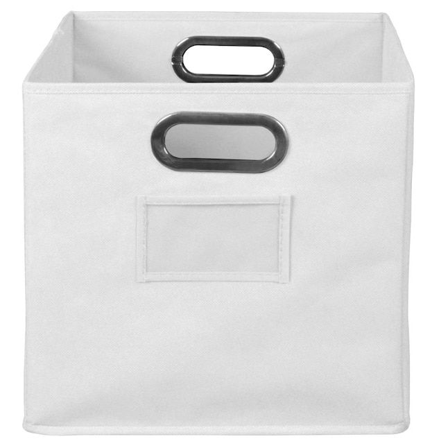Niche Cubo 12-in W x 12-in H x 12-in D White Fabric Collapsible ...