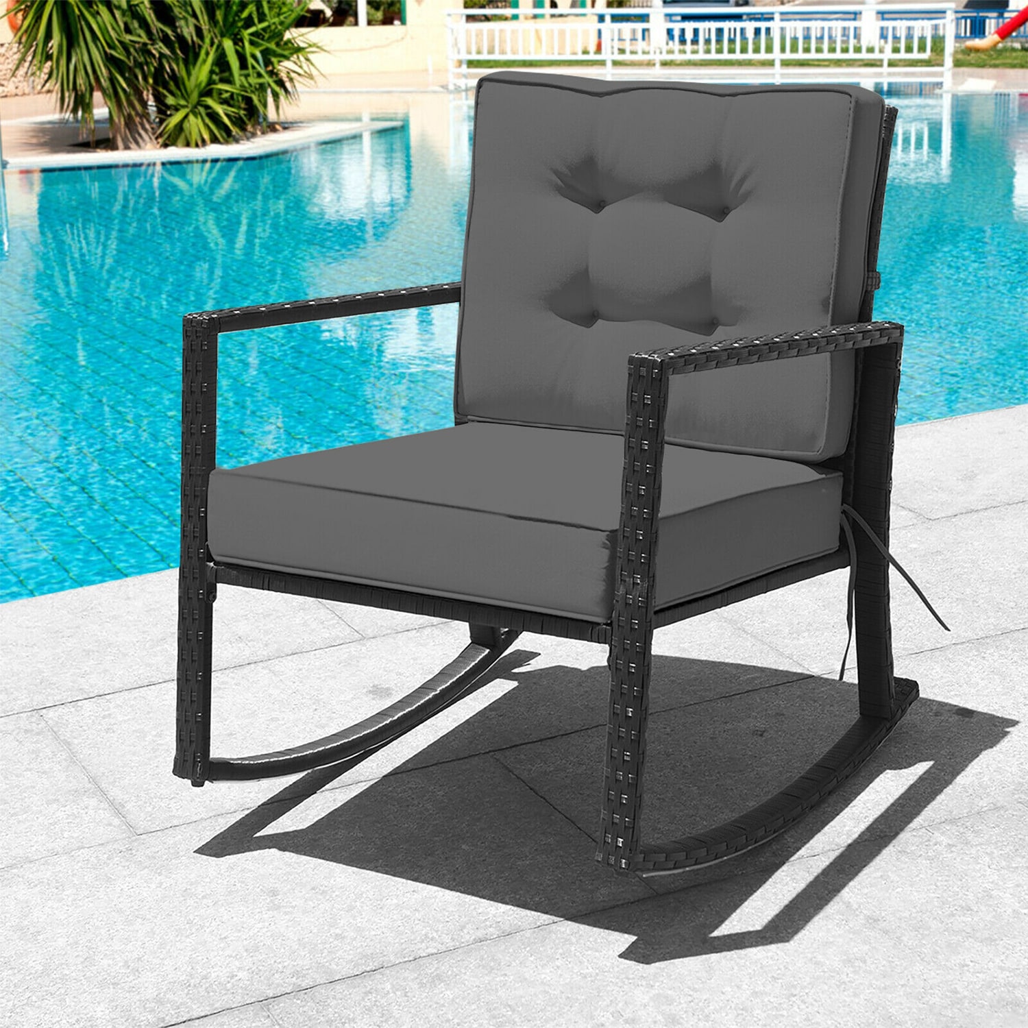 Forclover HYFC-6722GR Patio-Chairs - View #2