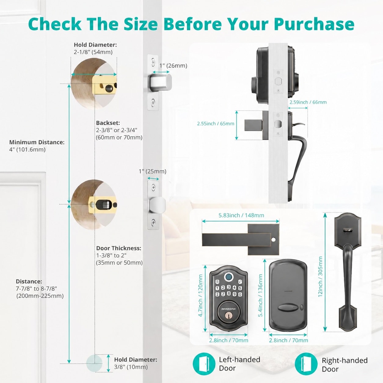 AOIZGMY LAZ0717Z031 Electronic-Door-Locks - View #8