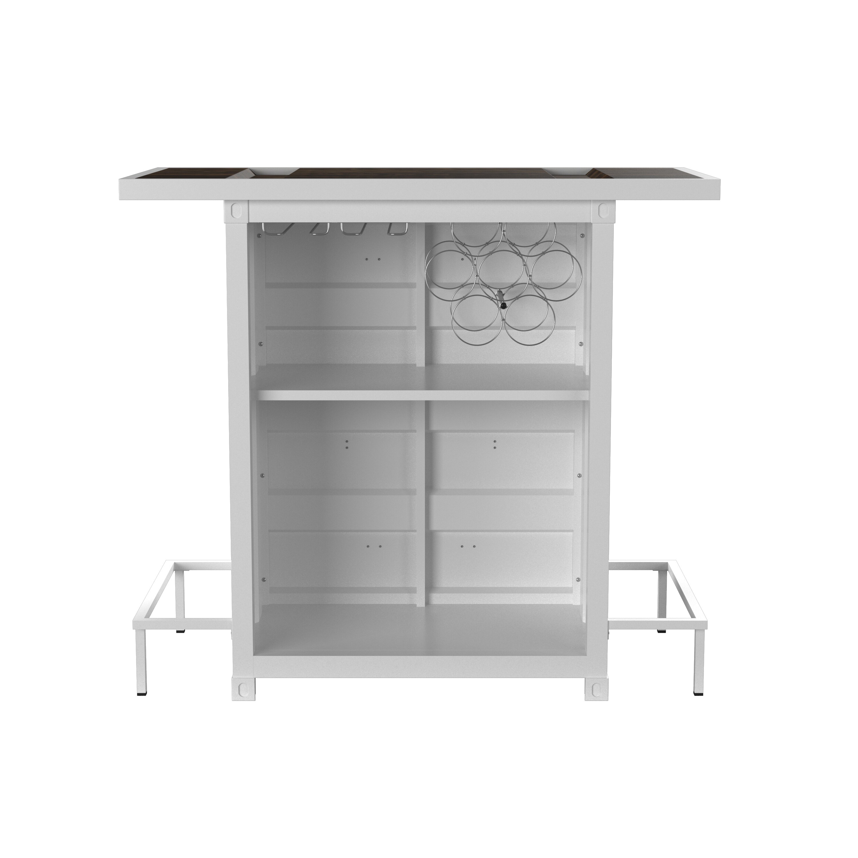 Furniture of America IDF-3789WH-BT Dining-Tables - View #4
