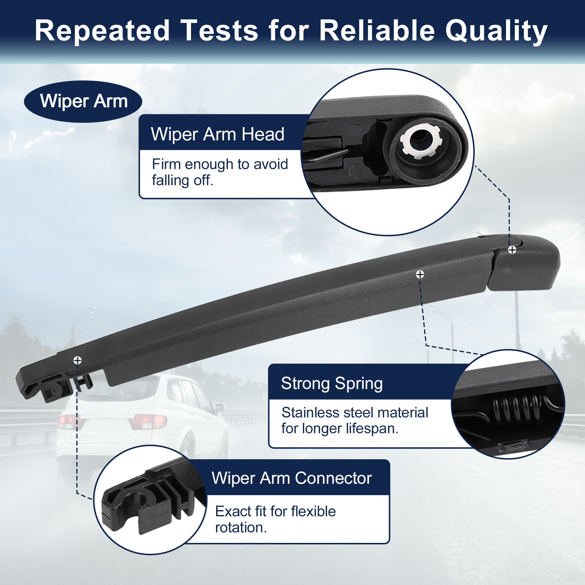 Unique Bargains S26010400UX5228 Wiper-Blades - View #4