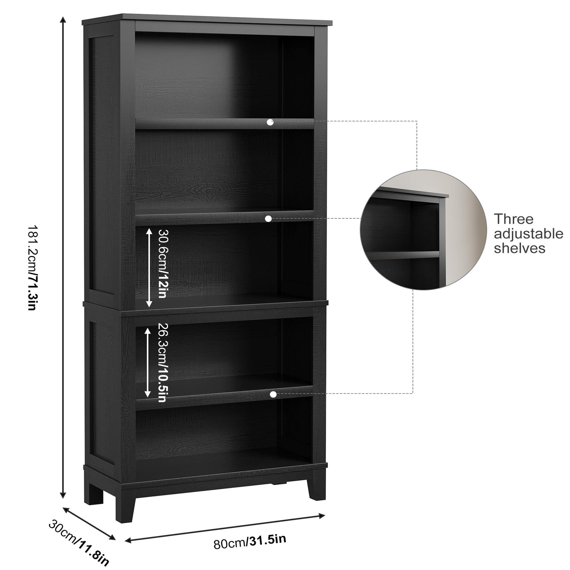 DEXSO ENCOREPHOBA12234 bookcases - View #2