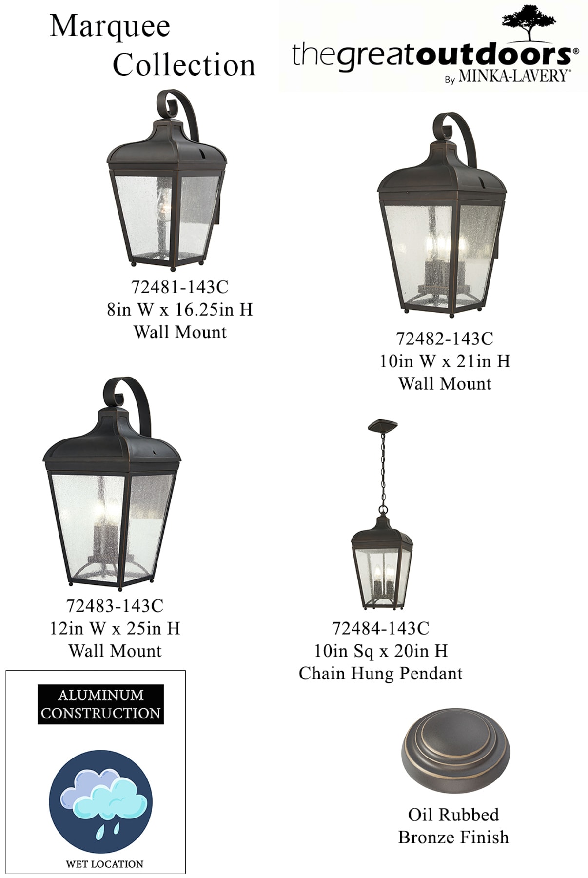 Minka Lavery 72482-143C Outdoor-Wall-Lighting - View #4