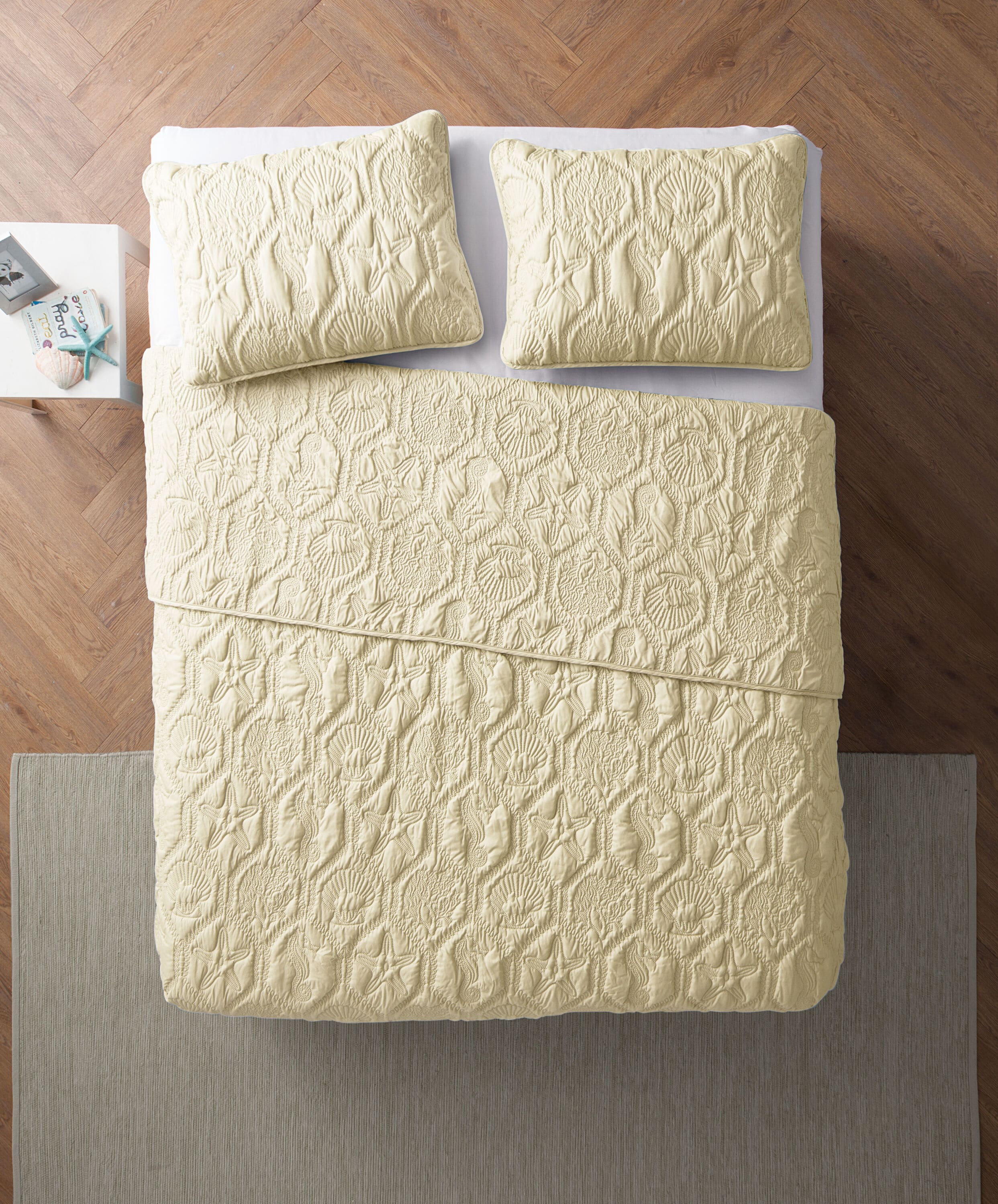 VCNY Home SHO3QTKINGINTAN bedding - View #7