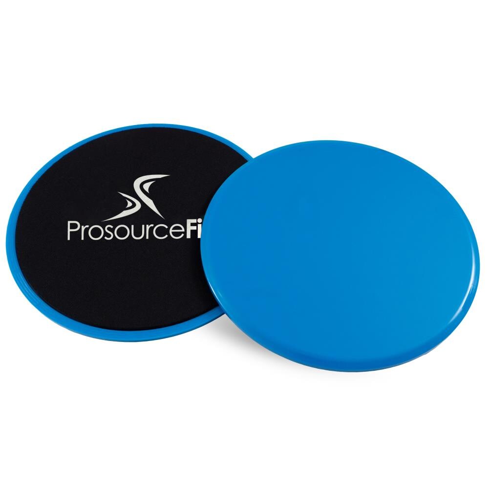 ProsourceFit Blue Ab Glider Core Slider (2-Pack) for Total Body Training,  Lightweight and Portable in the Ab & Core Training department at