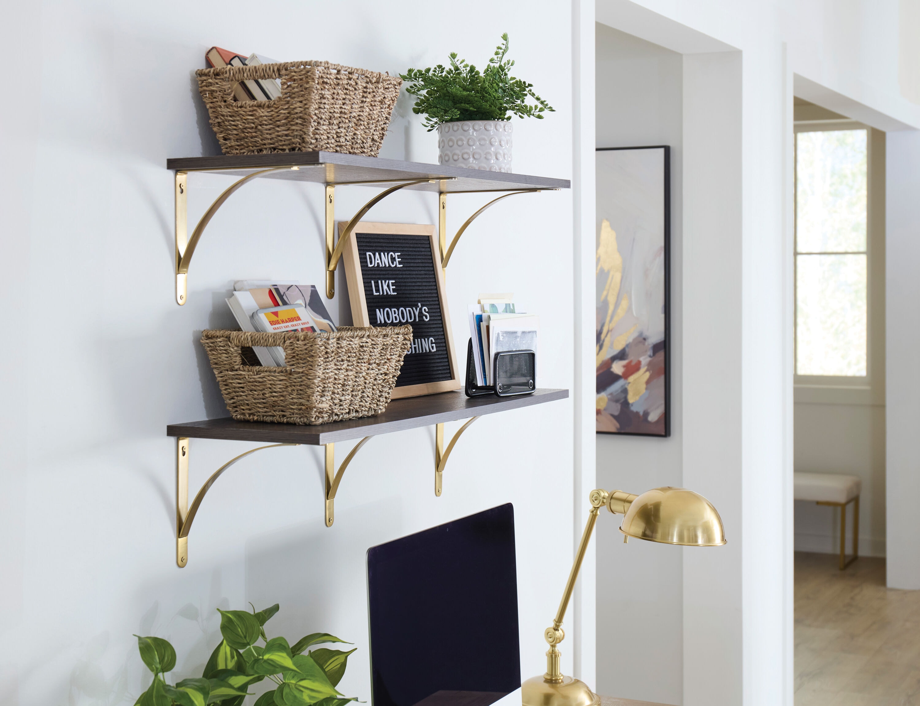 Style Selections BRD22 Wall-Mounted-Shelving - View #3