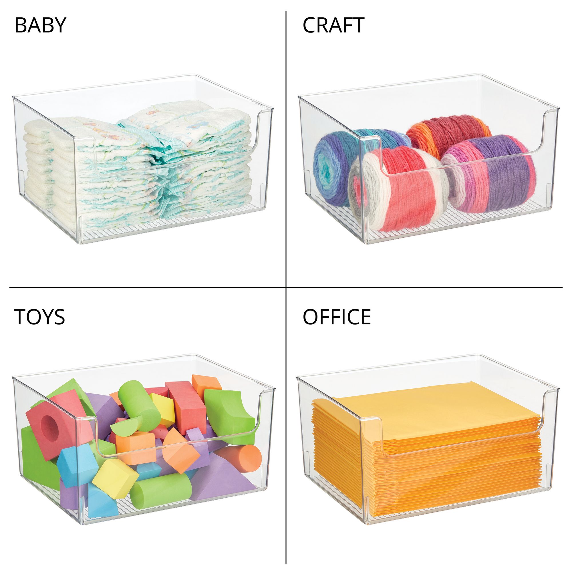 mDESIGN 21241MDHS Bins-Baskets - View #4