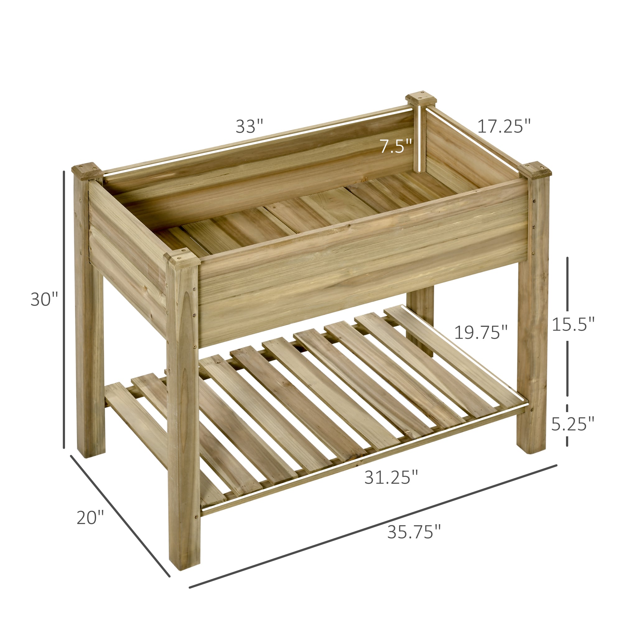 Damerin W232RA Raised-Planter-Boxes - View #2