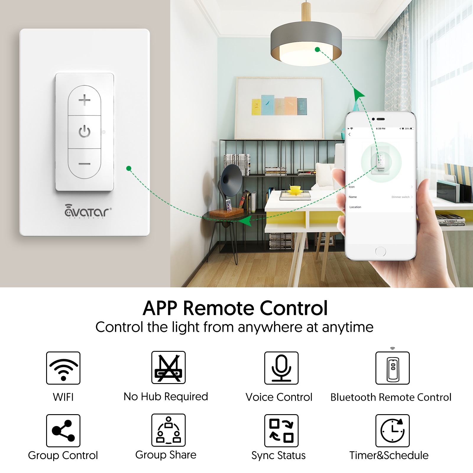 Nexete Smart Wi-fi Switch, Wireless Smartphone Remote Control Wall Lig –  nexete