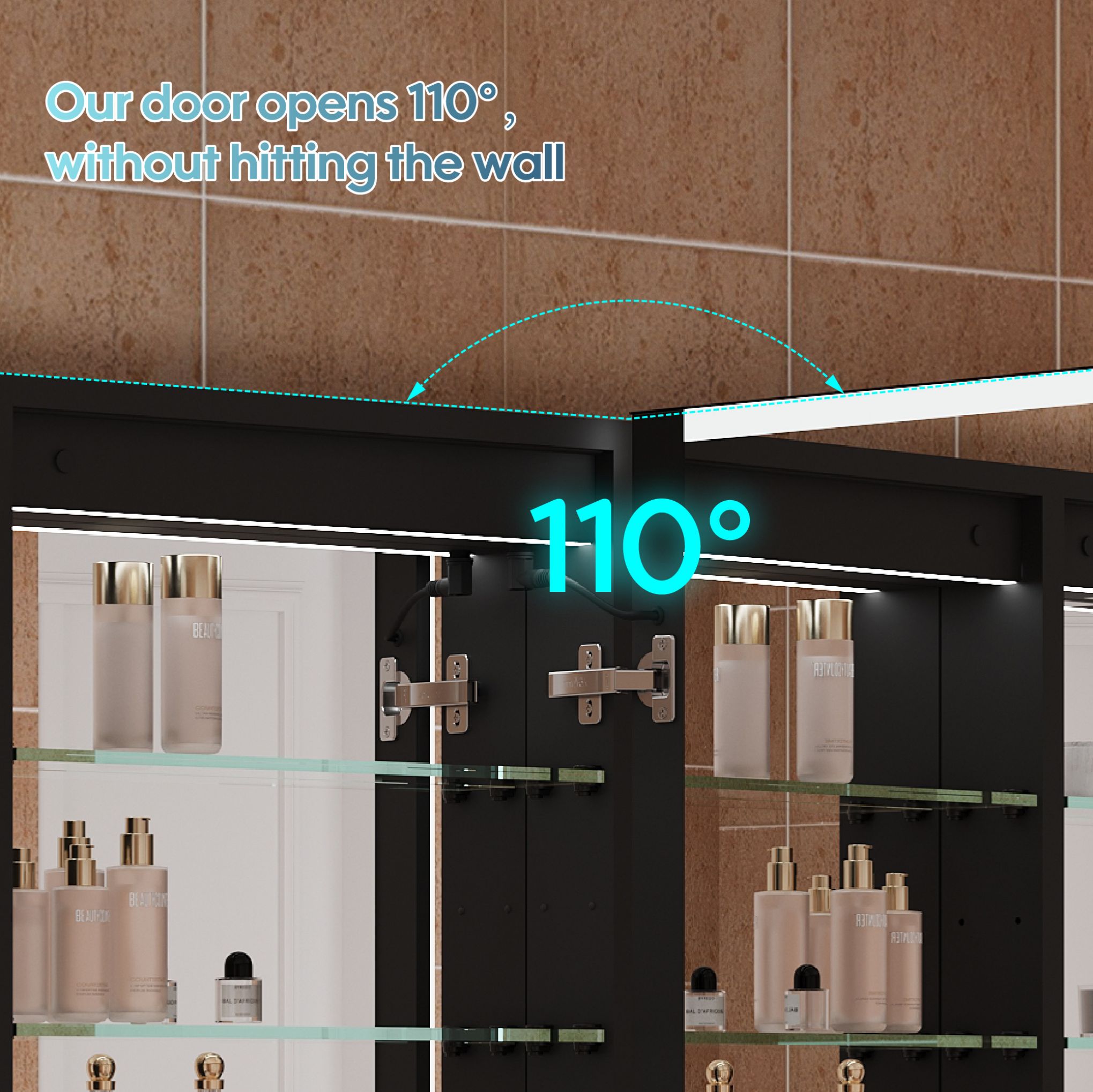 WELLFOR W12MCL6030 Bathroom-Medicine-Cabinets - View #14