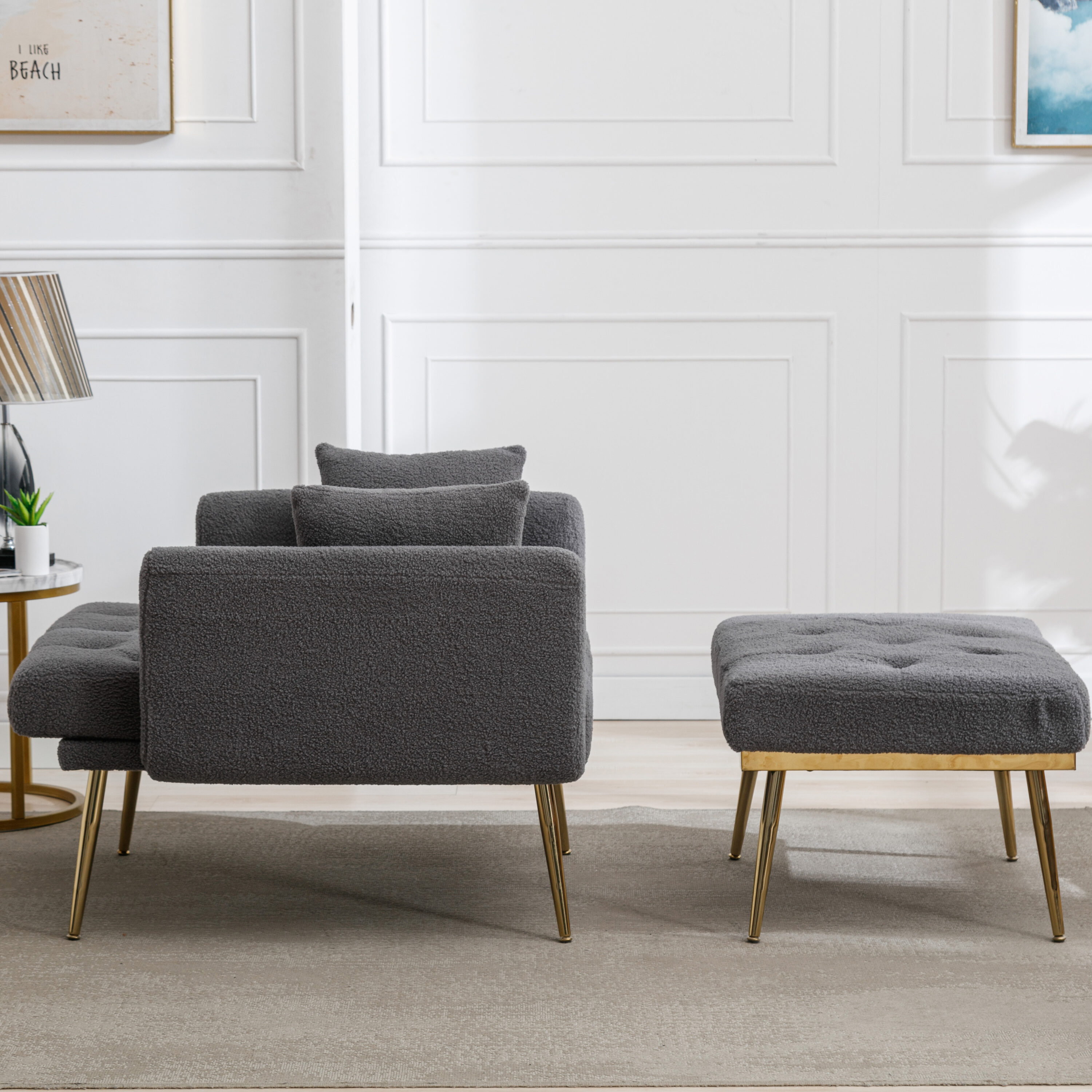 Hrinhom HC-W6001-GRAY chairs - View #7