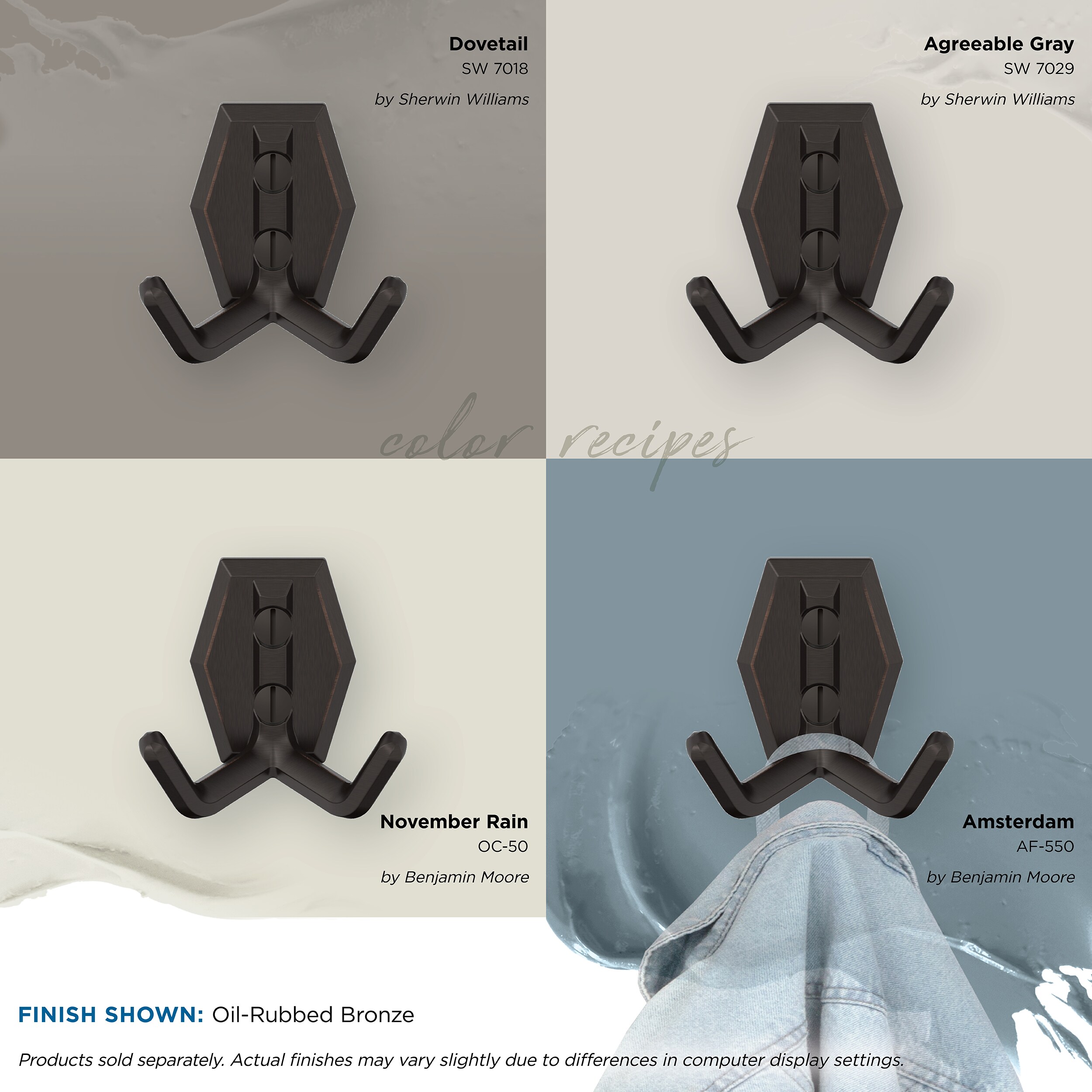 Amerock H37008ORB Decorative-Wall-Hooks - View #7