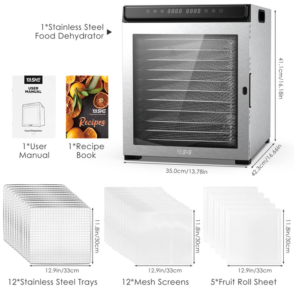 YASHE FD1201 dehydrators - Thumbnail View #2