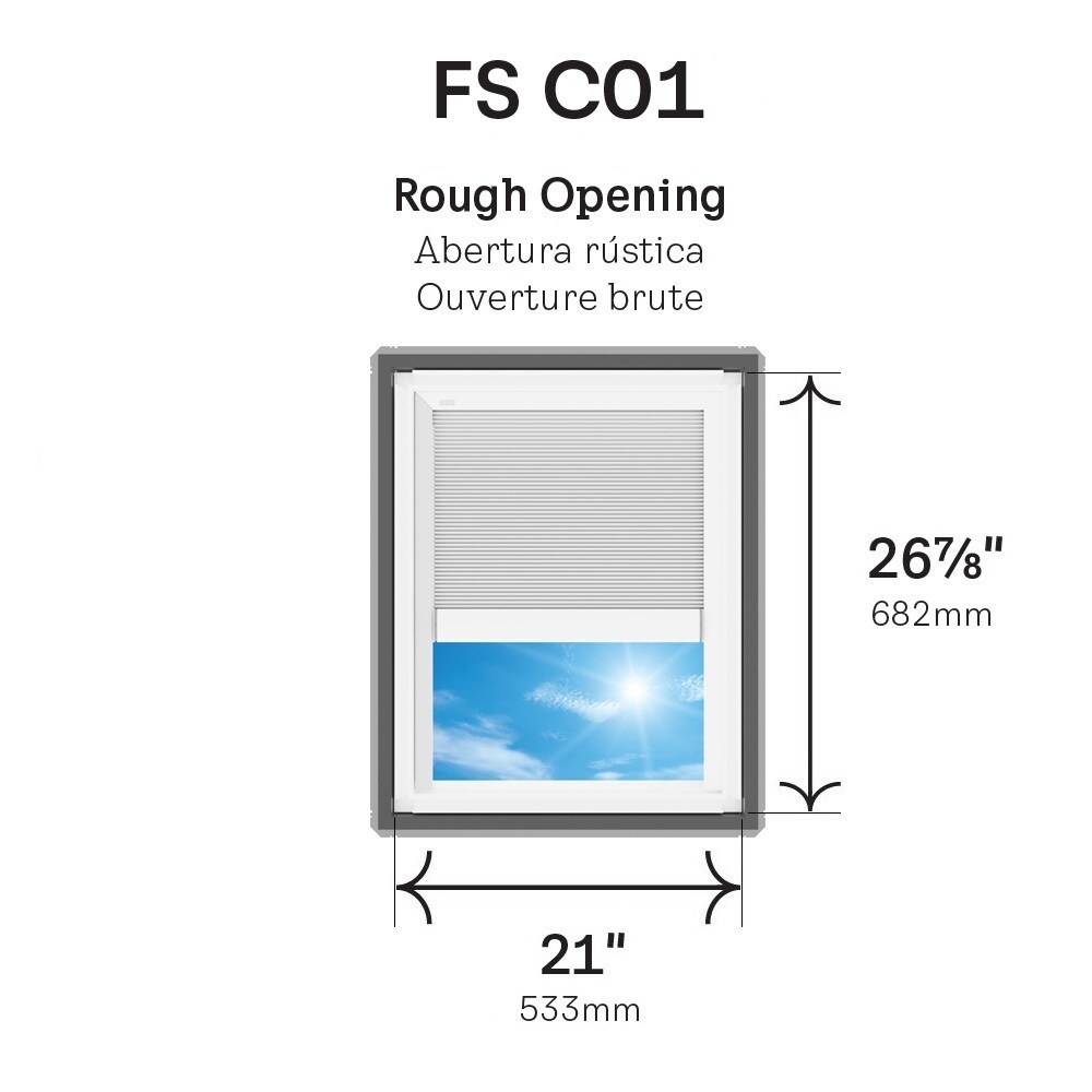 VELUX FS C01 2004S skylights - View #2