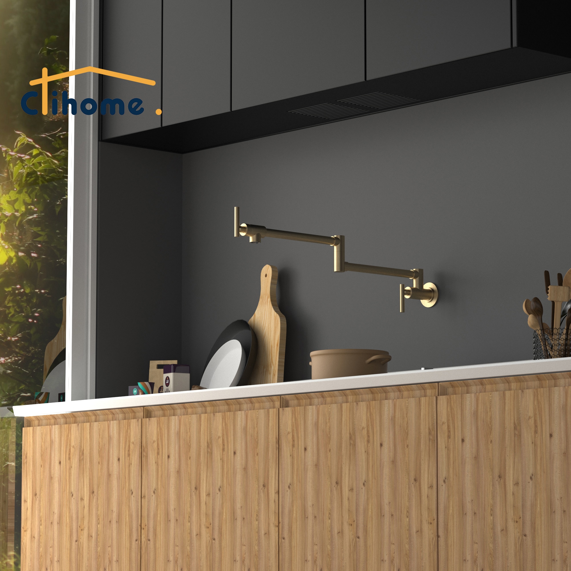 Clihome DG-KF46BG Kitchen-Faucets - View #4