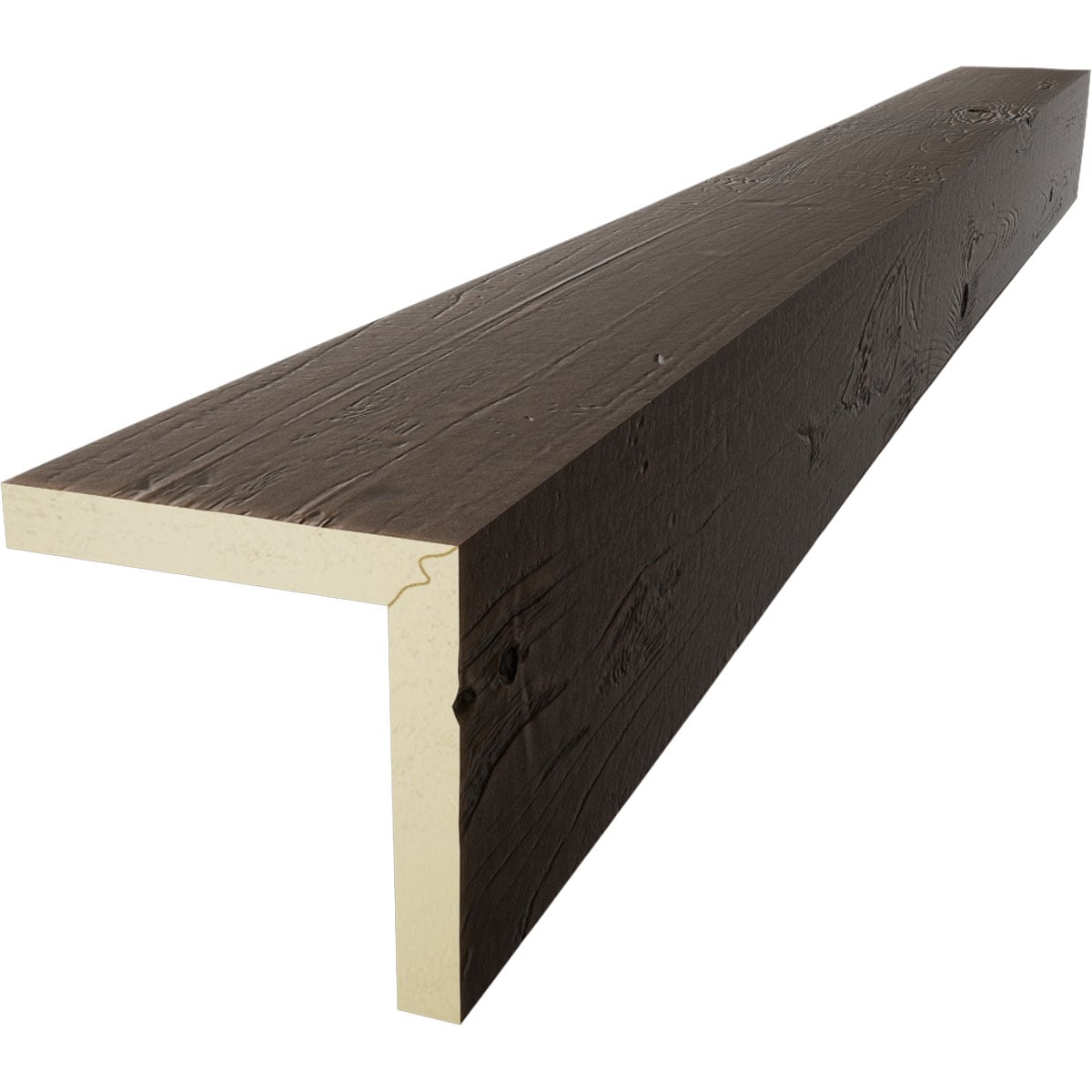 Ekena Millwork BMKP2C0100X040X120ZD Faux-Beams - View #5
