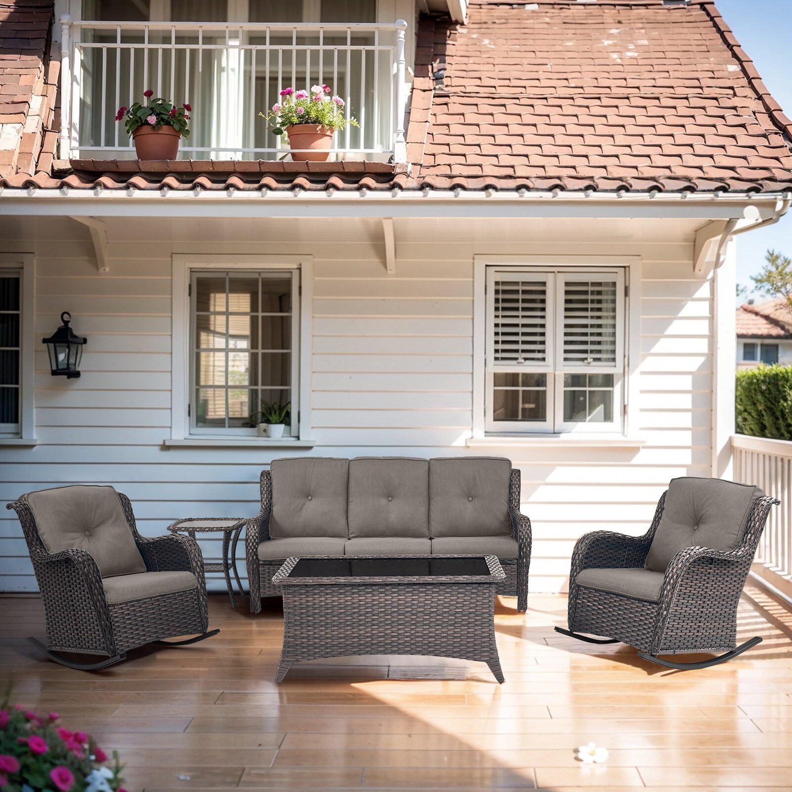 Rilyson FS0131825101-3 Patio-Conversation-Sets - View #3