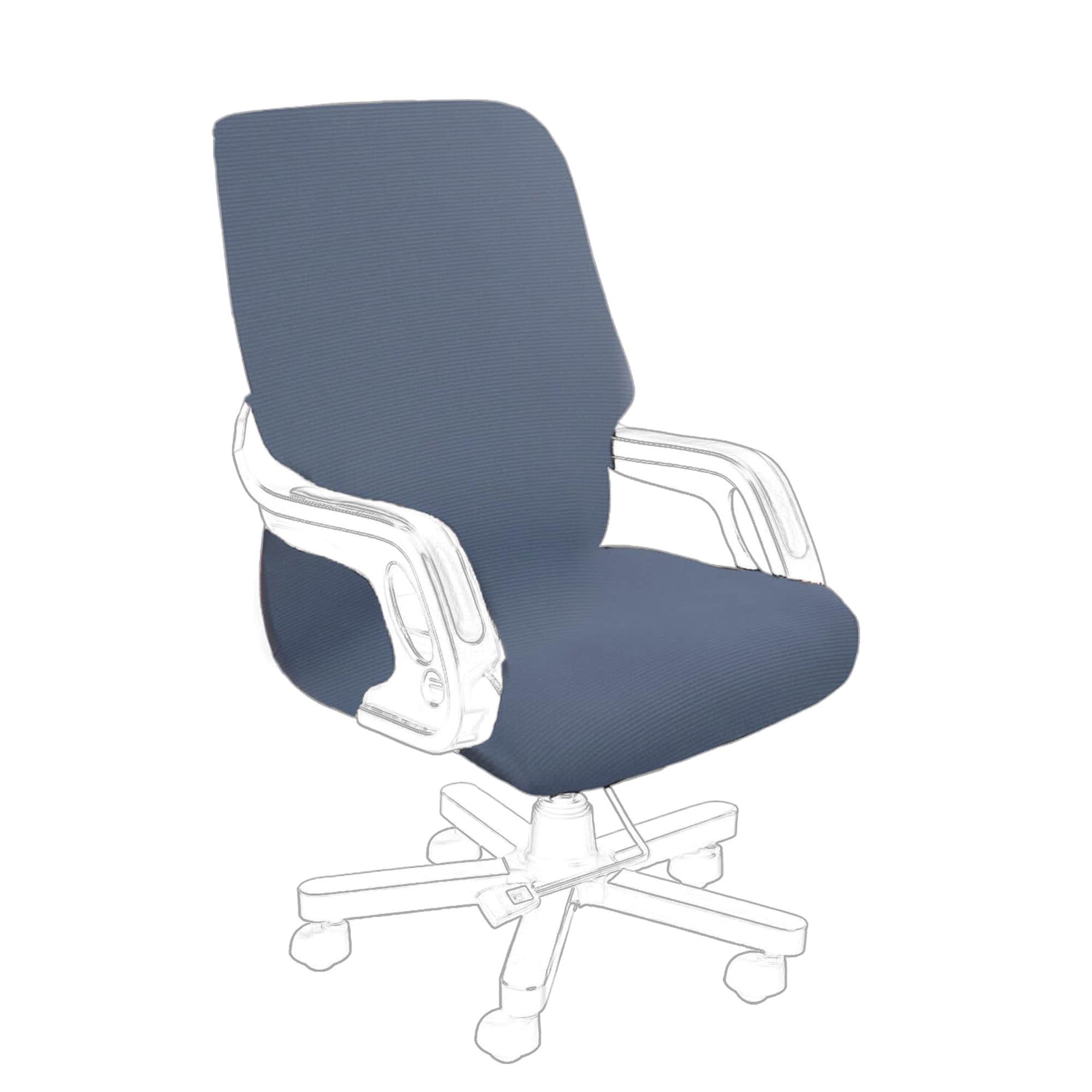 Unique Bargains - Office Chair Cover Waterproof - High Back Chair Covers Stretchable Jacquard Pol...