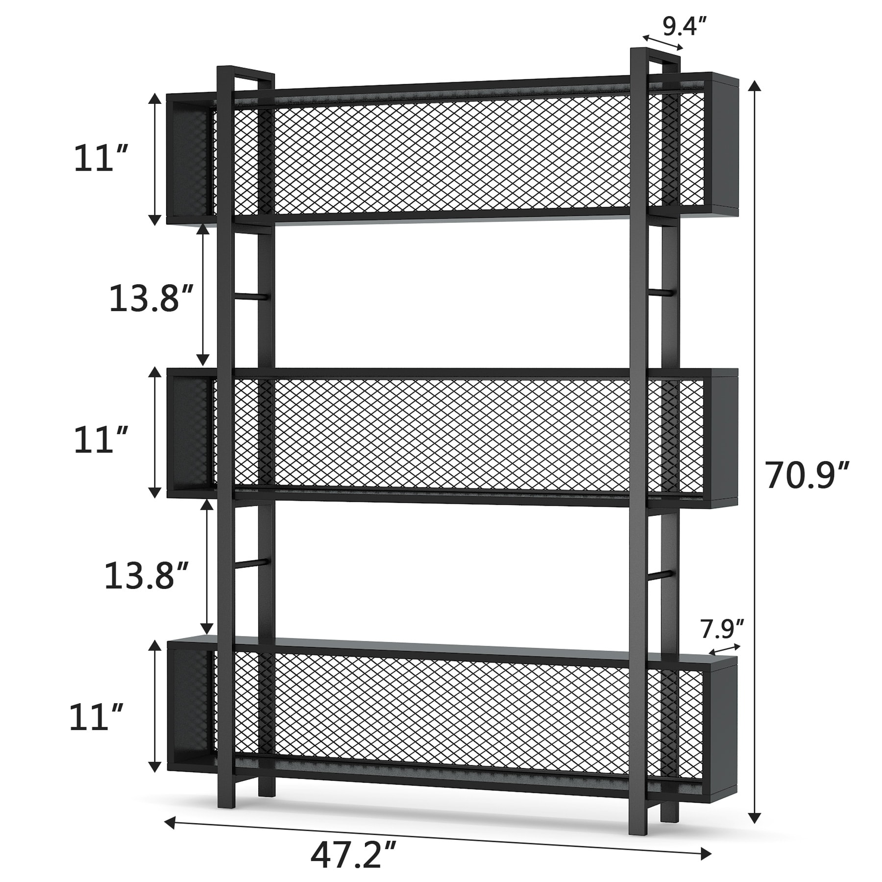 Tribesigns HOGA-F1089 bookcases - View #4