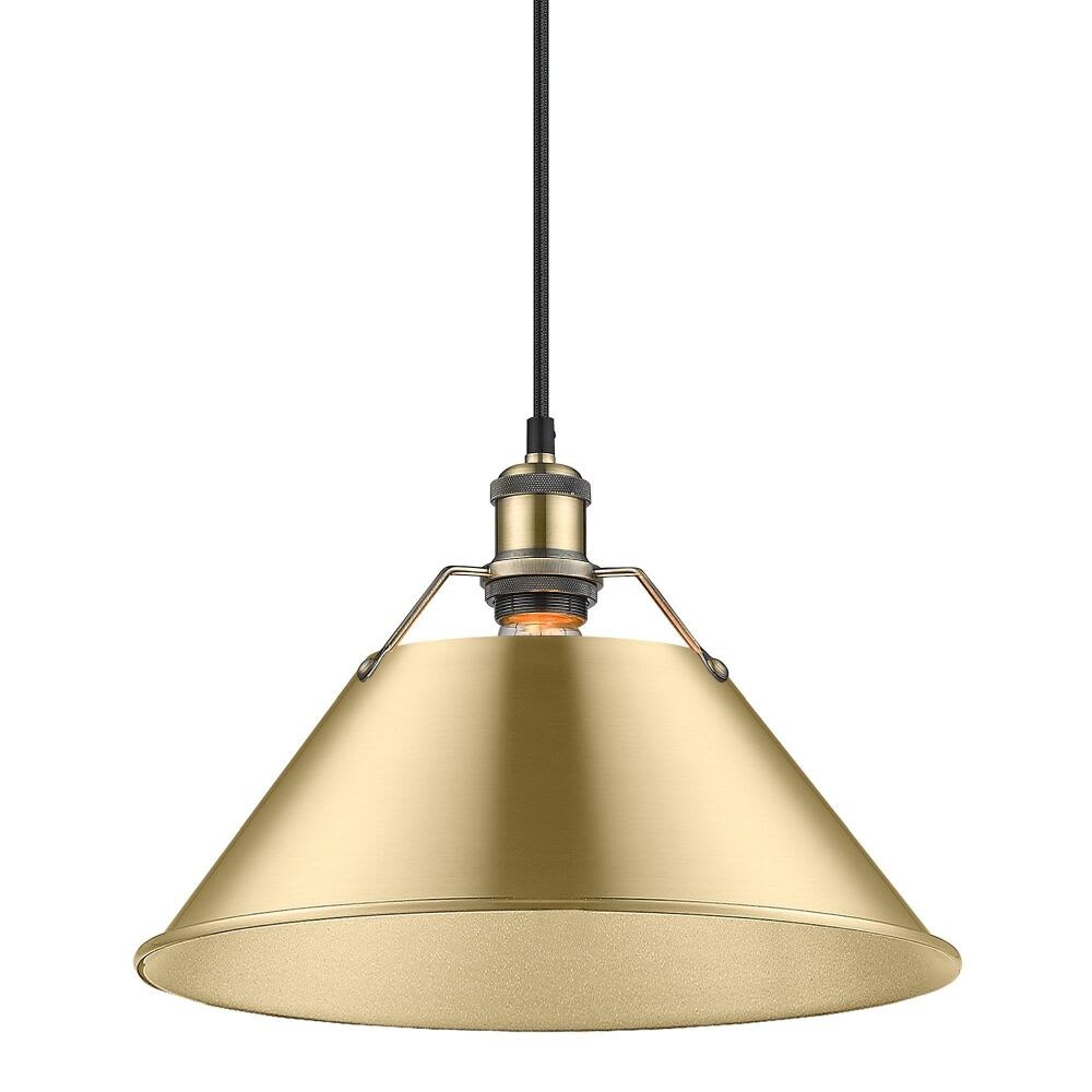 Golden Lighting A-GL-3306-L AB-BCB Pendant-Lights - View #2