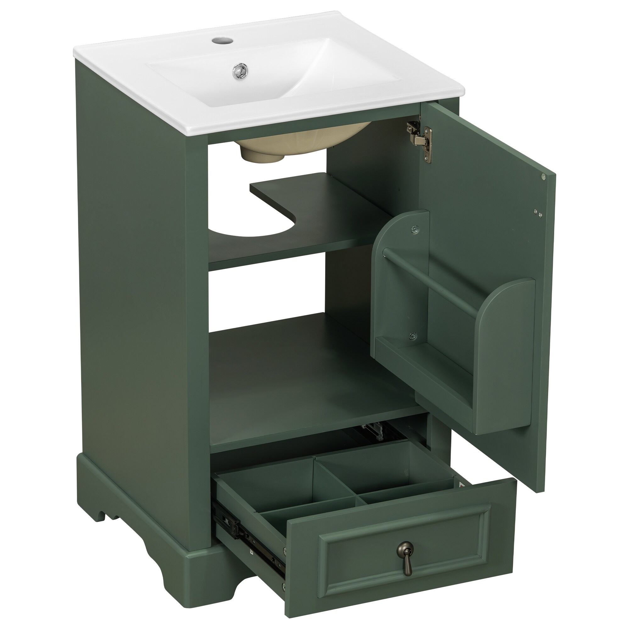 Qualler QDV729505F Bath-Vanity-Combo - View #5