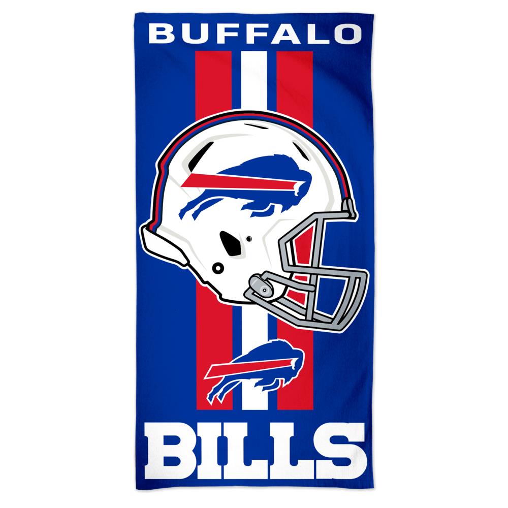 WinCraft Blue Red with Team Colors Buffalo Cotton Beach Towel at Lowes.com