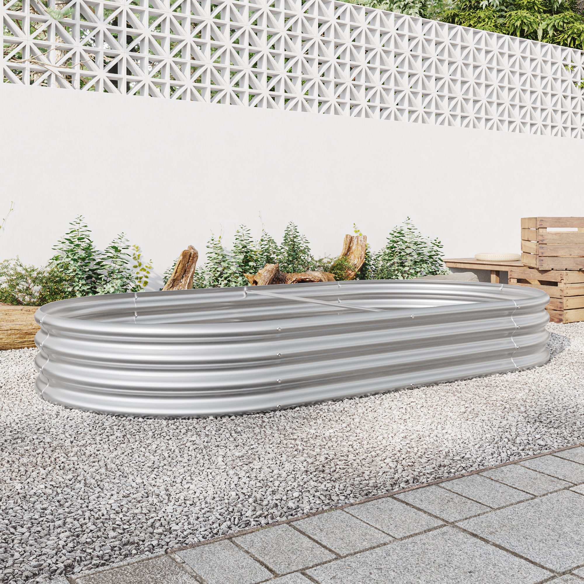 Zeus & Ruta 840GARBED-24 Raised-Garden-Beds - View #6