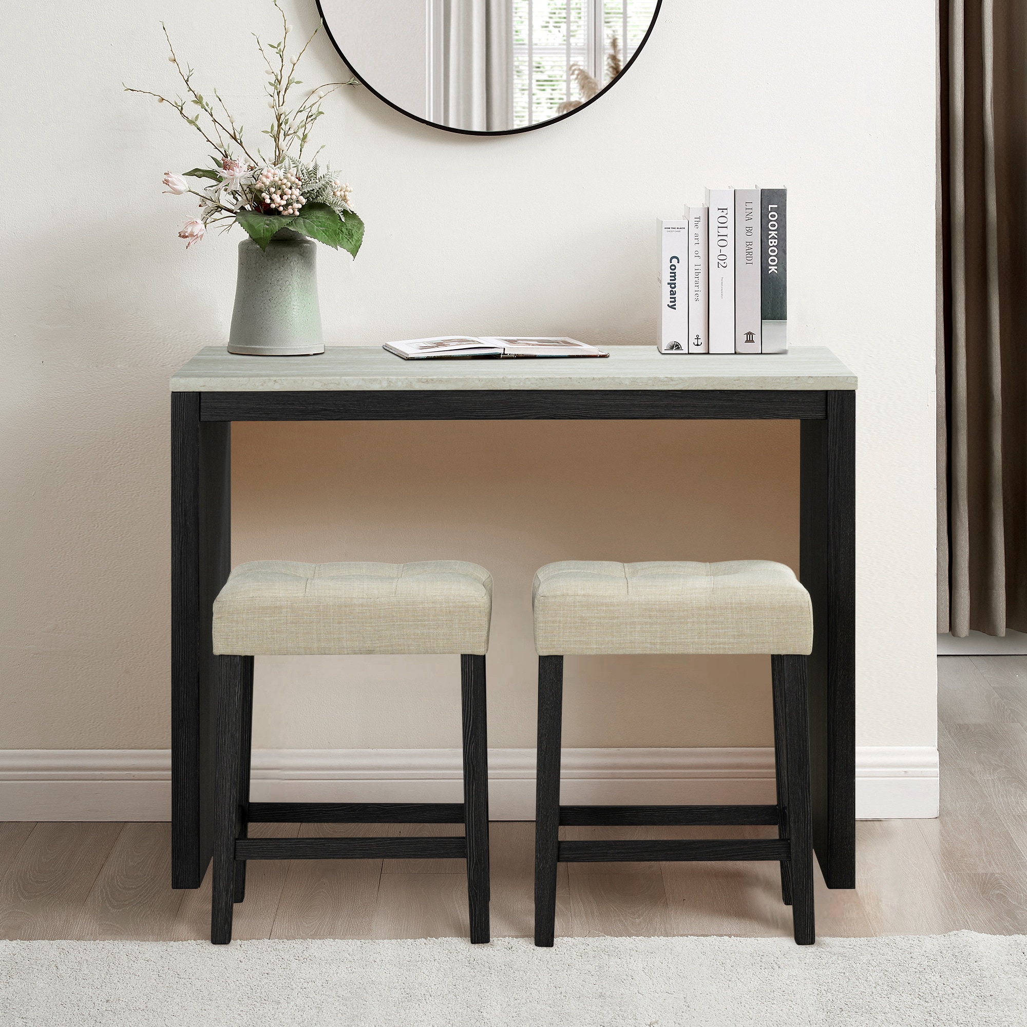 IHOMEadore MDSL3402BK-PT-3PK Dining-Sets - View #5