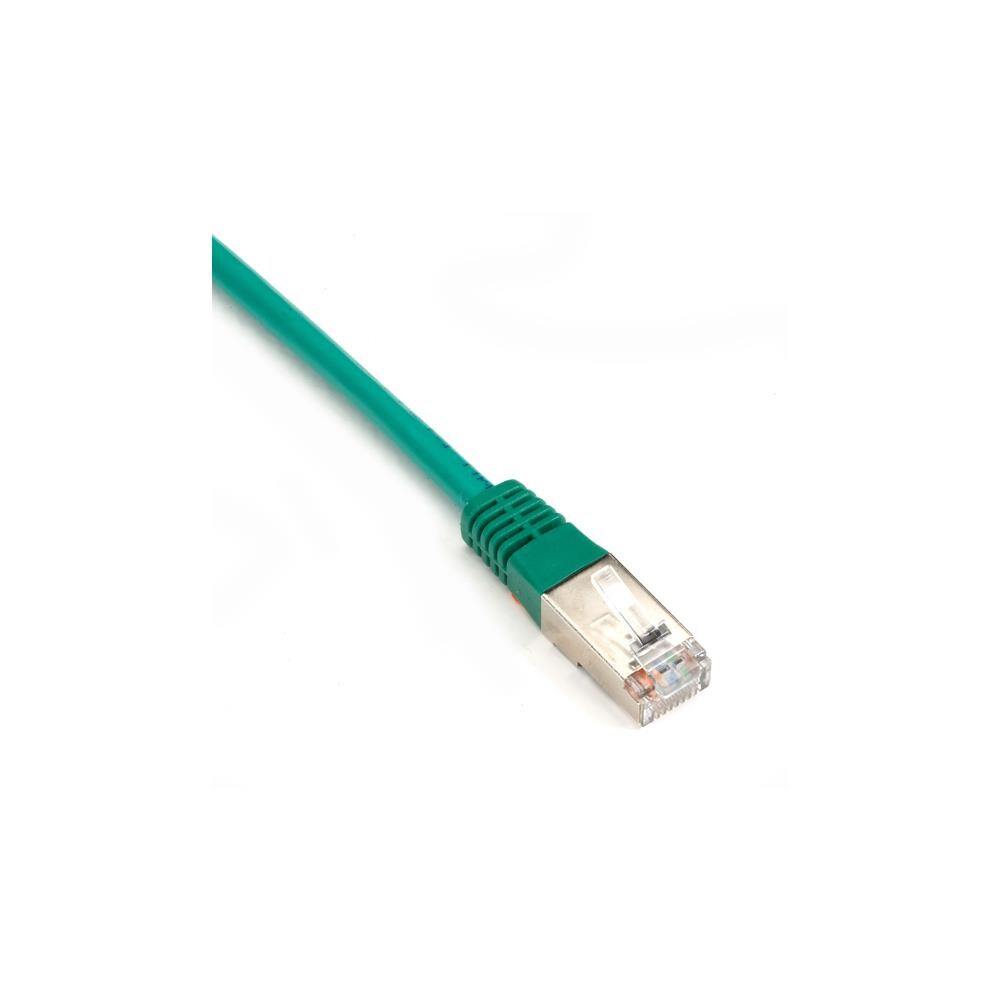  ZX9SY2894568 CAT5e 100-MHz Shielded Stranded PVC Cable- 26 AWG, Green- 1 ft.