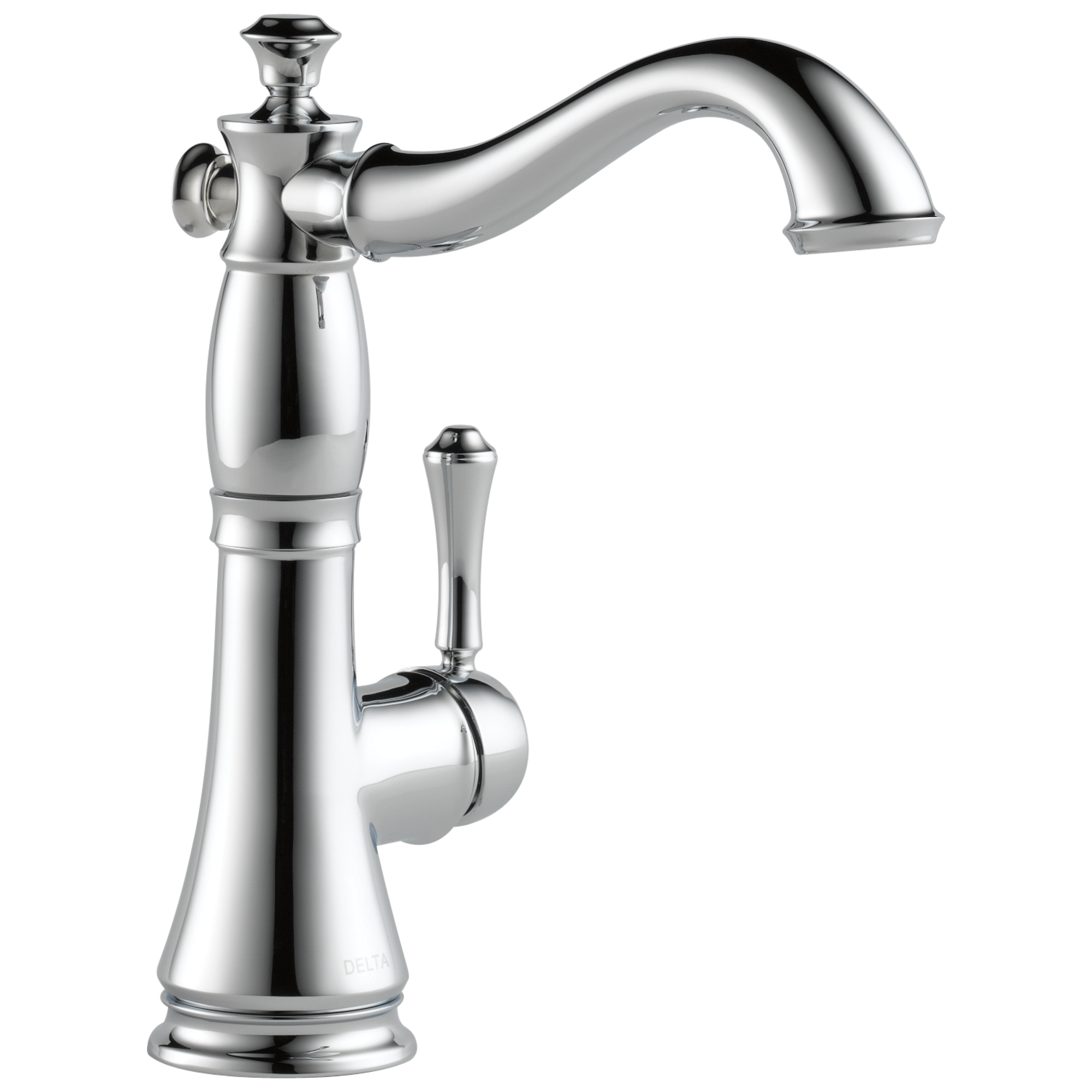 Delta 1997LF Cassidy Chrome Single Handle Deck-mount Bar and Prep Kitchen Faucet