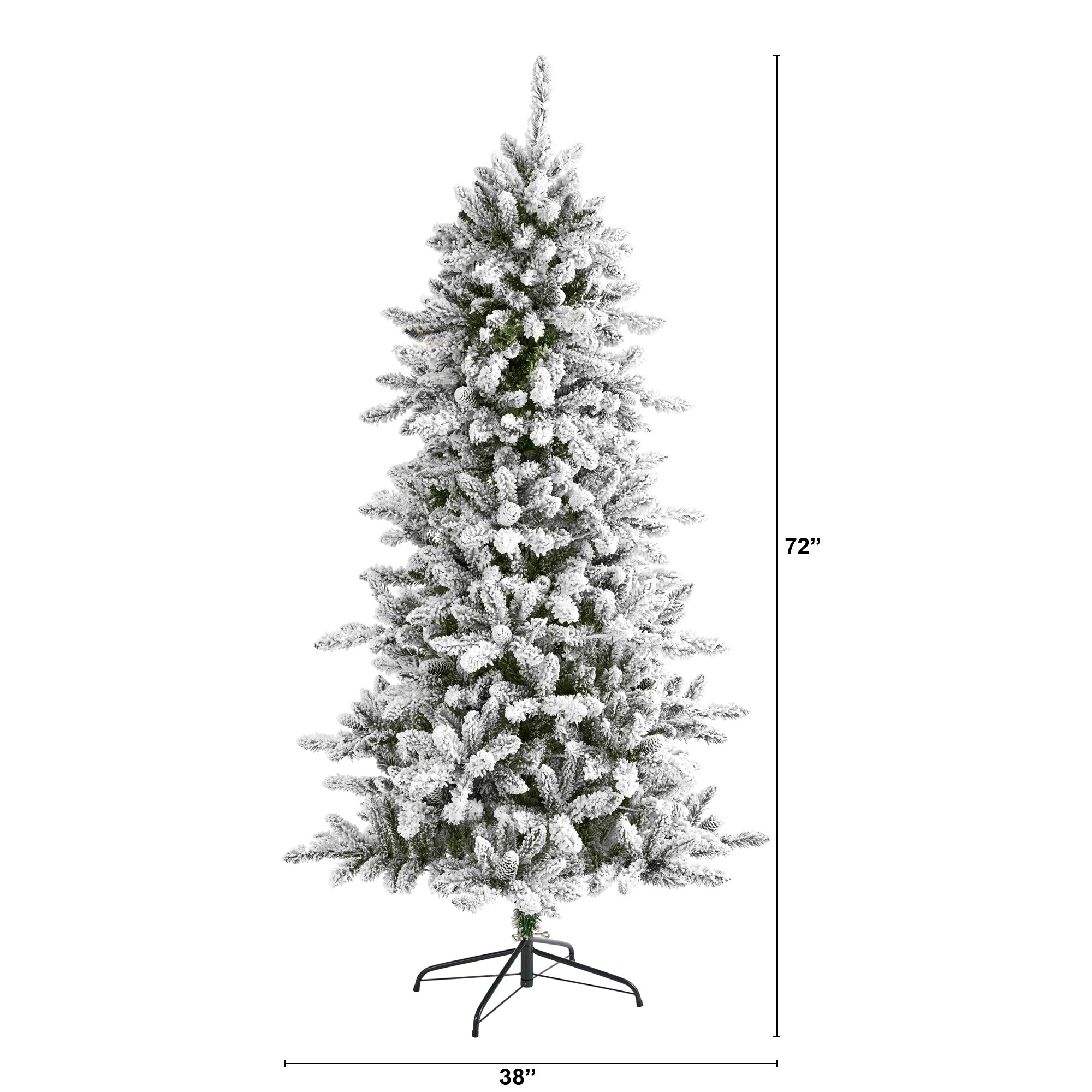 Nearly Natural T4497 Artificial-Christmas-Trees - View #2